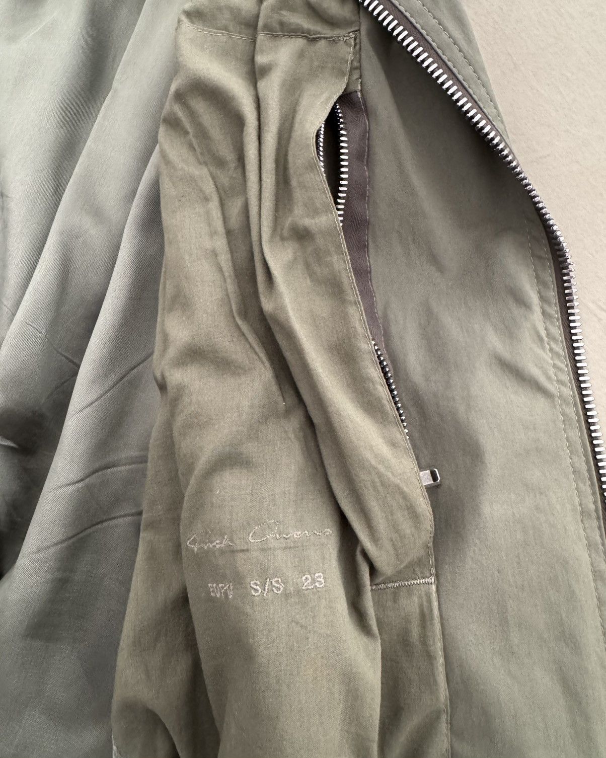 Rick Owens Rick Owens Bauhaus Flight Jacket Size US M / EU 48-50 / 2 - 3 Thumbnail
