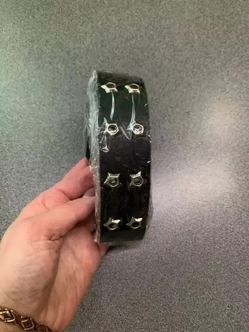 Other Black Color Star Eye Rivet Belt Size ONE SIZE - 2 Thumbnail