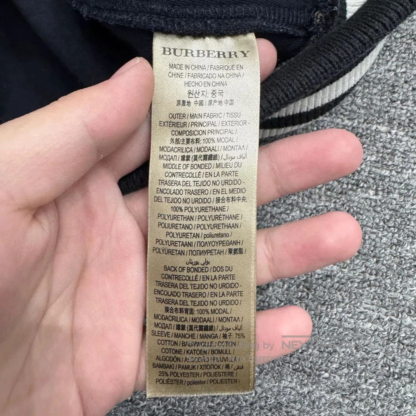 Burberry Burberry Space Cotton Hoodie. Size US M / EU 48-50 / 2 - 3 Thumbnail