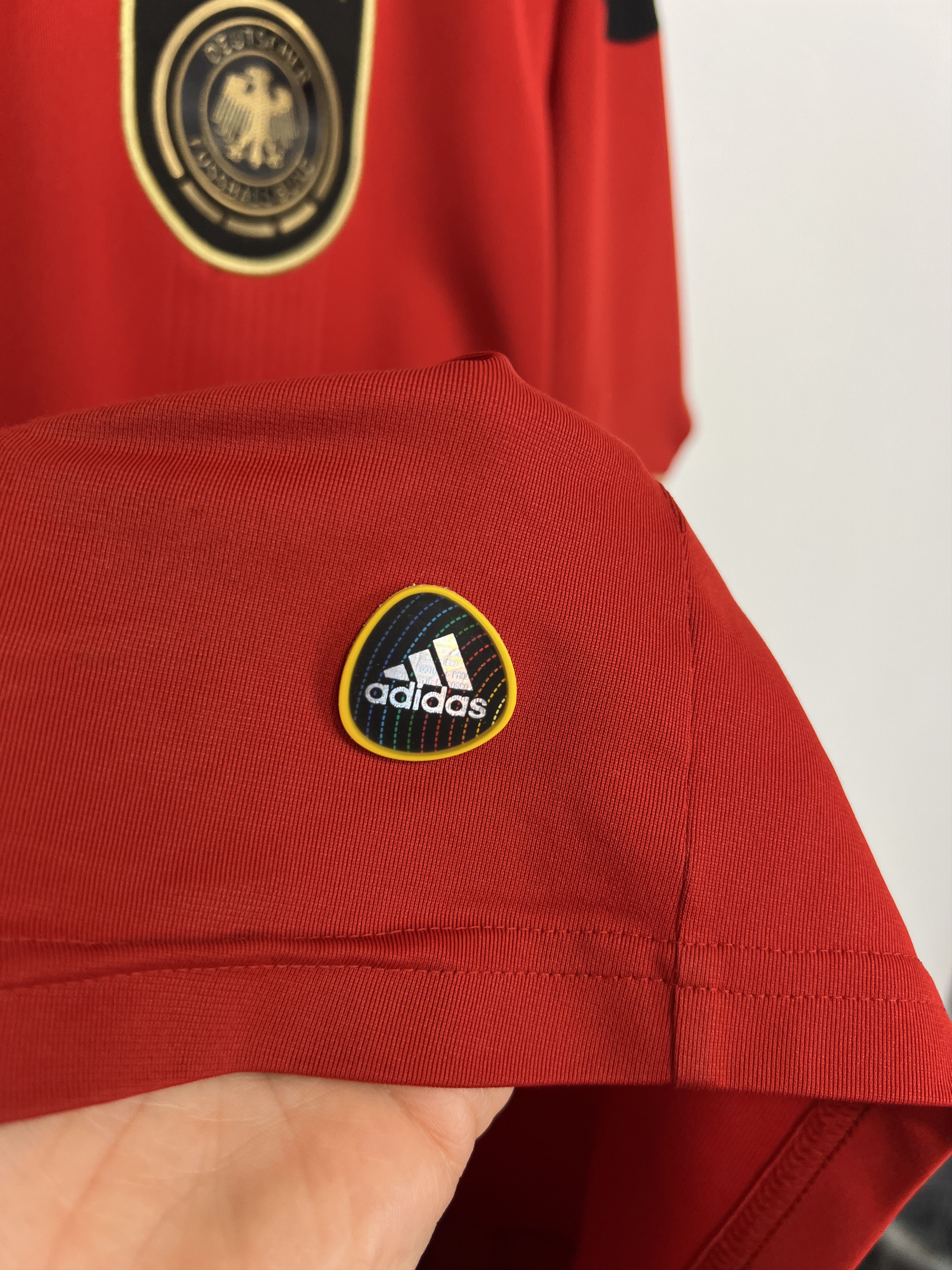 Adidas Germany Goalkeeper football shirt Soccer #1 Adler Jersey Size US S / EU 44-46 / 1 - 5 Thumbnail