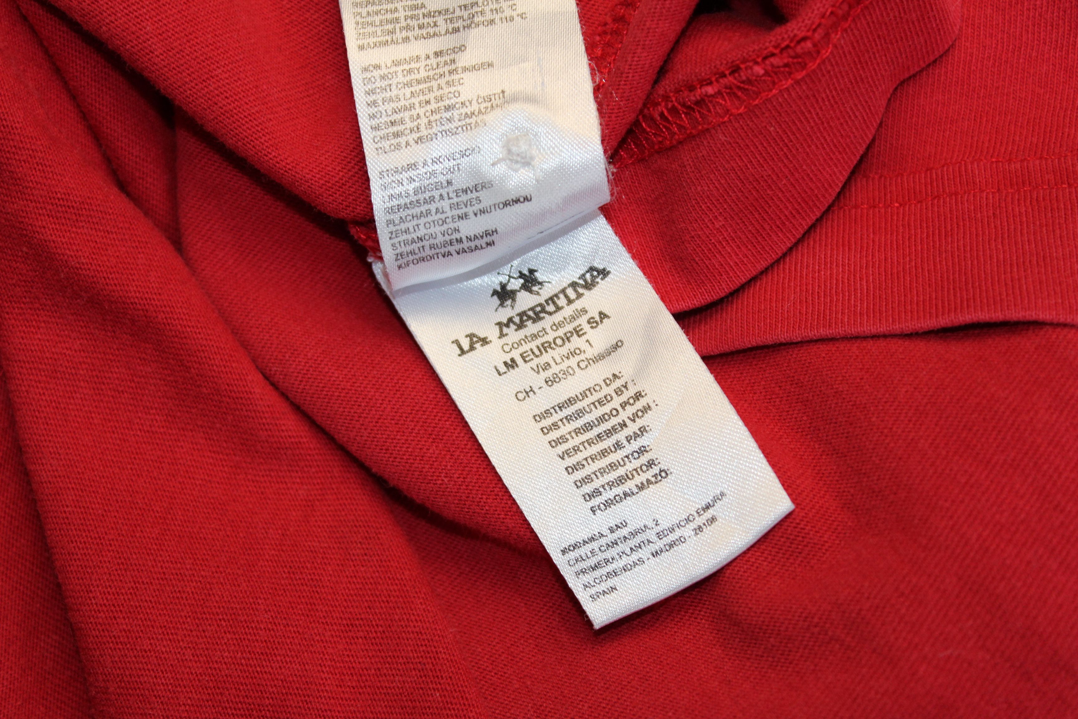 La Martina Men's La Martina Mazerati Red Polo Shirt Size 2XL Size US XXL / EU 58 / 5 - 11 Thumbnail