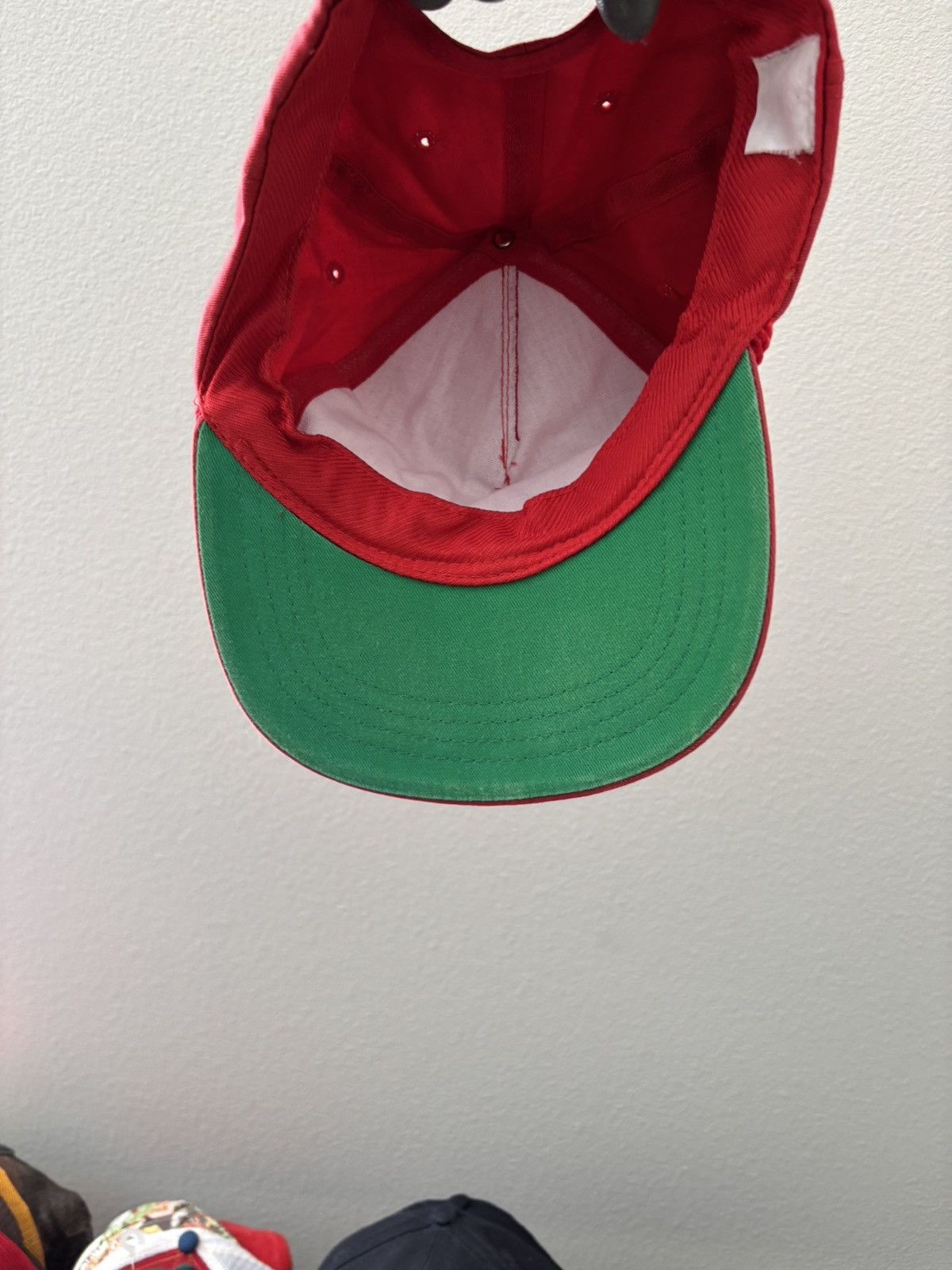 Vintage Vintage Red Hat Size ONE SIZE - 3 Thumbnail
