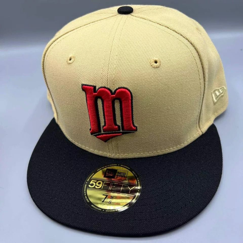 New Era Minnesota Twins Hat Men 7 5/8 9Fifty New Era MLB Snap Back Size ONE SIZE - 3 Thumbnail