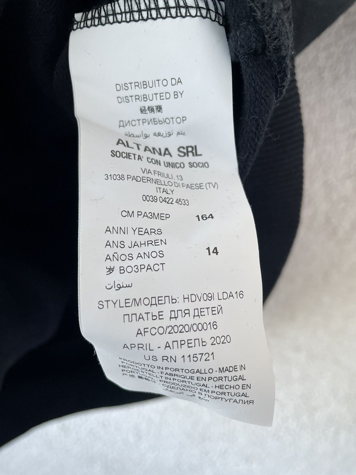 Moschino Moschino Sweatshirt Women Dress Black Big Logo Size S Size S / US 4 / IT 40 - 8 Thumbnail