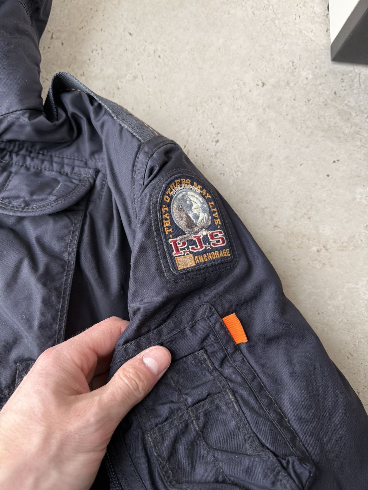 Parajumpers vintage bomber parajumpers jacket mens black Size US L / EU 52-54 / 3 - 4 Thumbnail