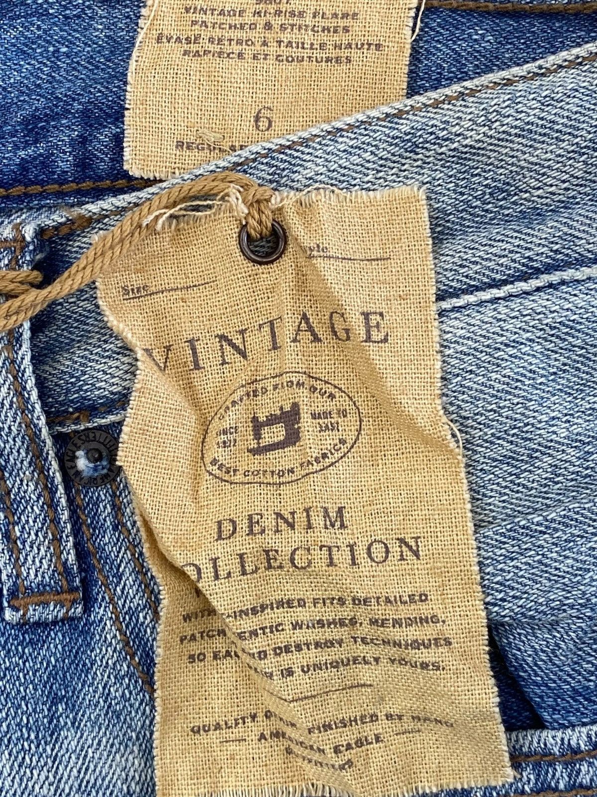 American Eagle Outfitters American Eagle Outfitter Patches Flare Jeans Size US 30 / EU 46 - 10 Thumbnail