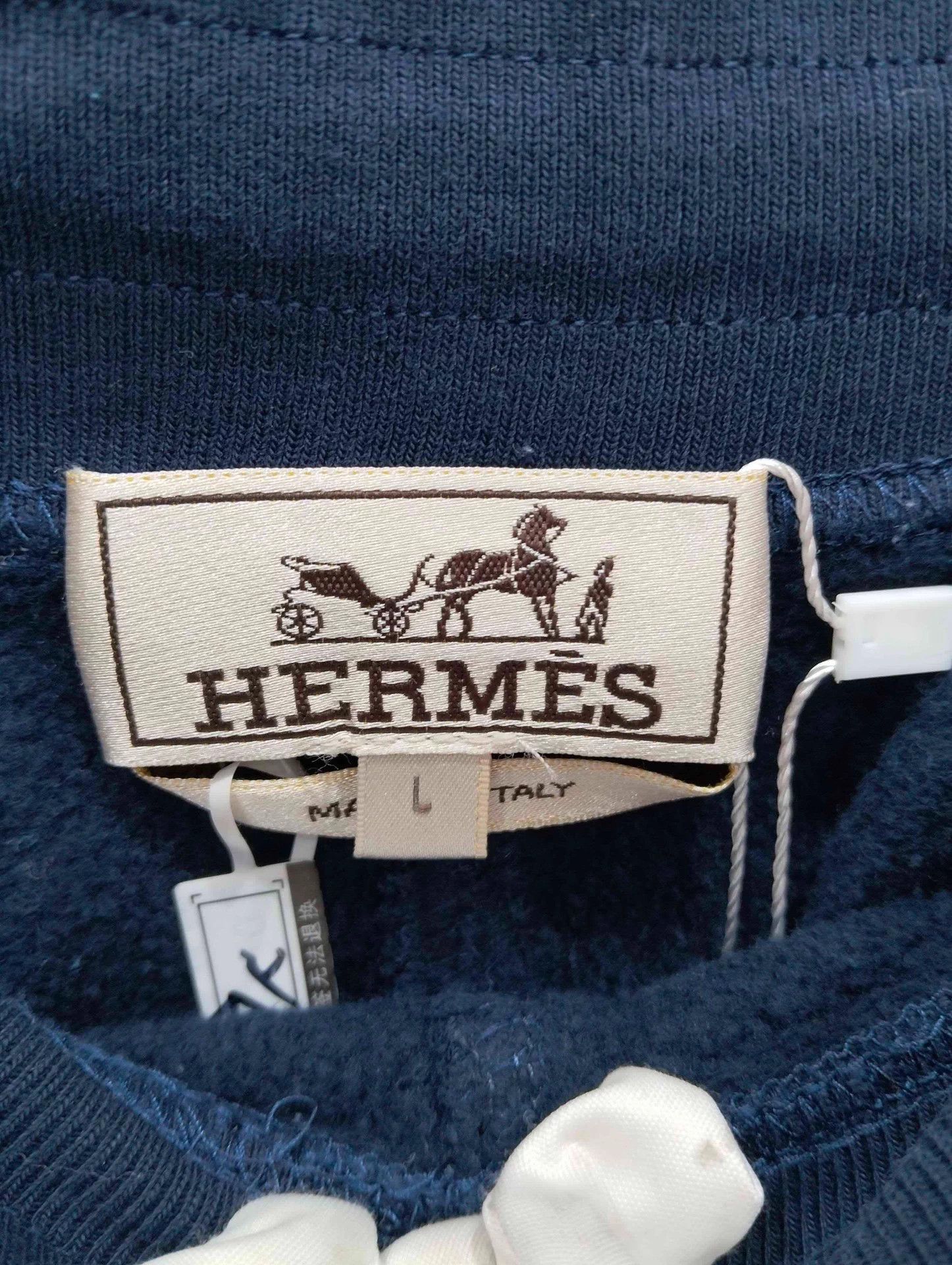 Hermes HERMES Men's L 95 New Short Size US 37 - 3 Thumbnail