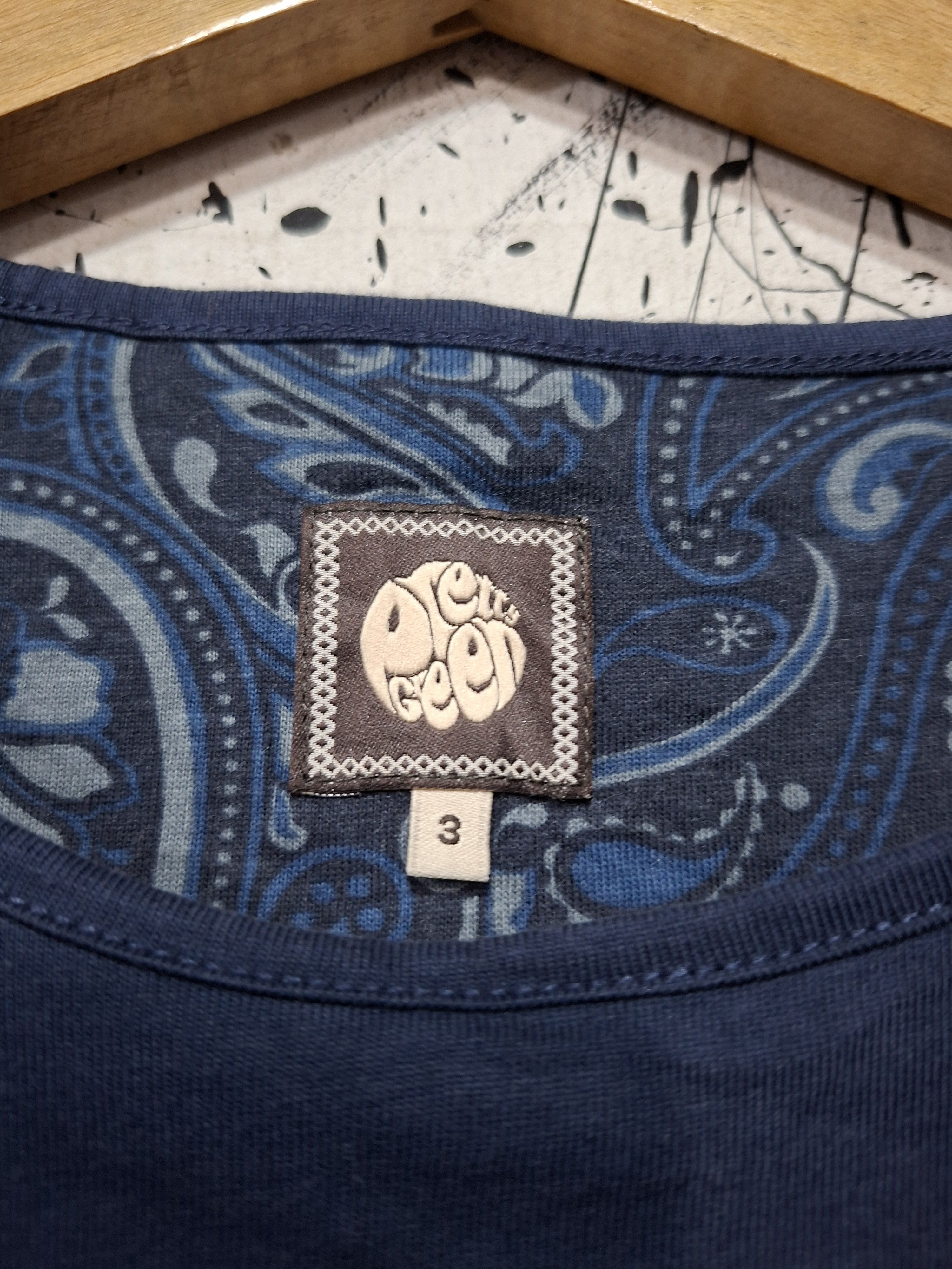 Pretty Green PRETTY GREEN MITCHELL NAVY LONGSLEEVE SHIRT Size US L / EU 52-54 / 3 - 4 Thumbnail