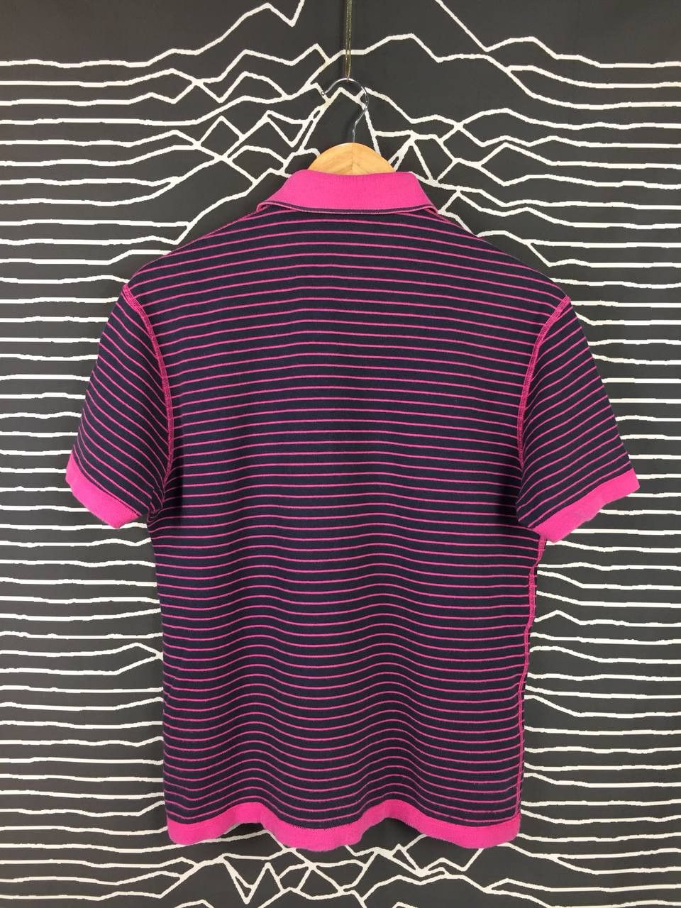 Lacoste Lacoste Reversible Pink And Stripes Polo Tee Size US M / EU 48-50 / 2 - 4 Thumbnail