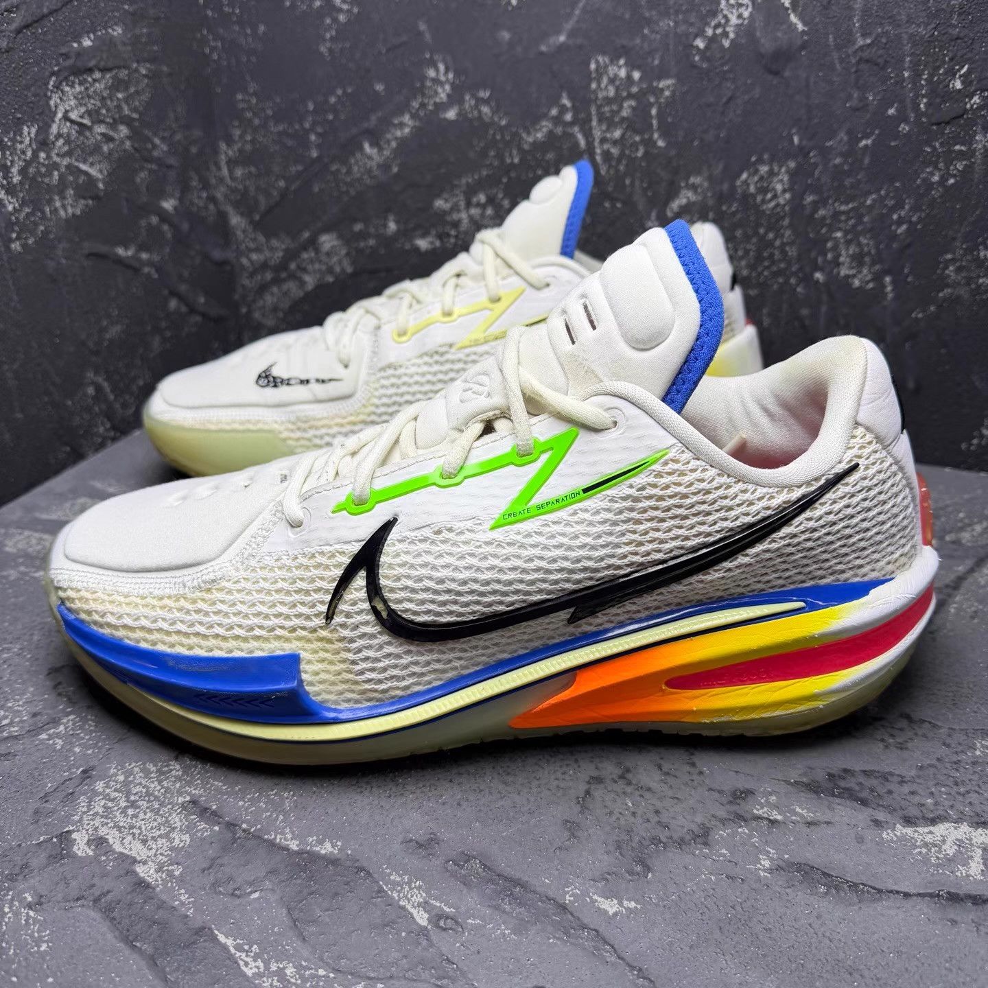 Nike Nike G.T. Cut 1 White Blue Q10 Size US 10.5 / EU 43-44 - 2 Thumbnail