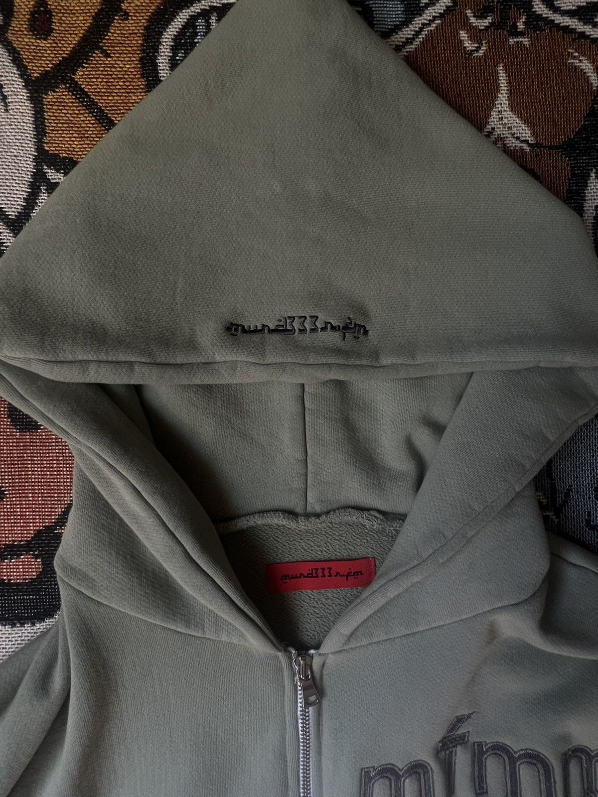 murd333r.fm Murd333r.Fm ‘ 🌐 Sage 🌐‘ Swamp Angels Hoodie Size US S / EU 44-46 / 1 - 9 Thumbnail