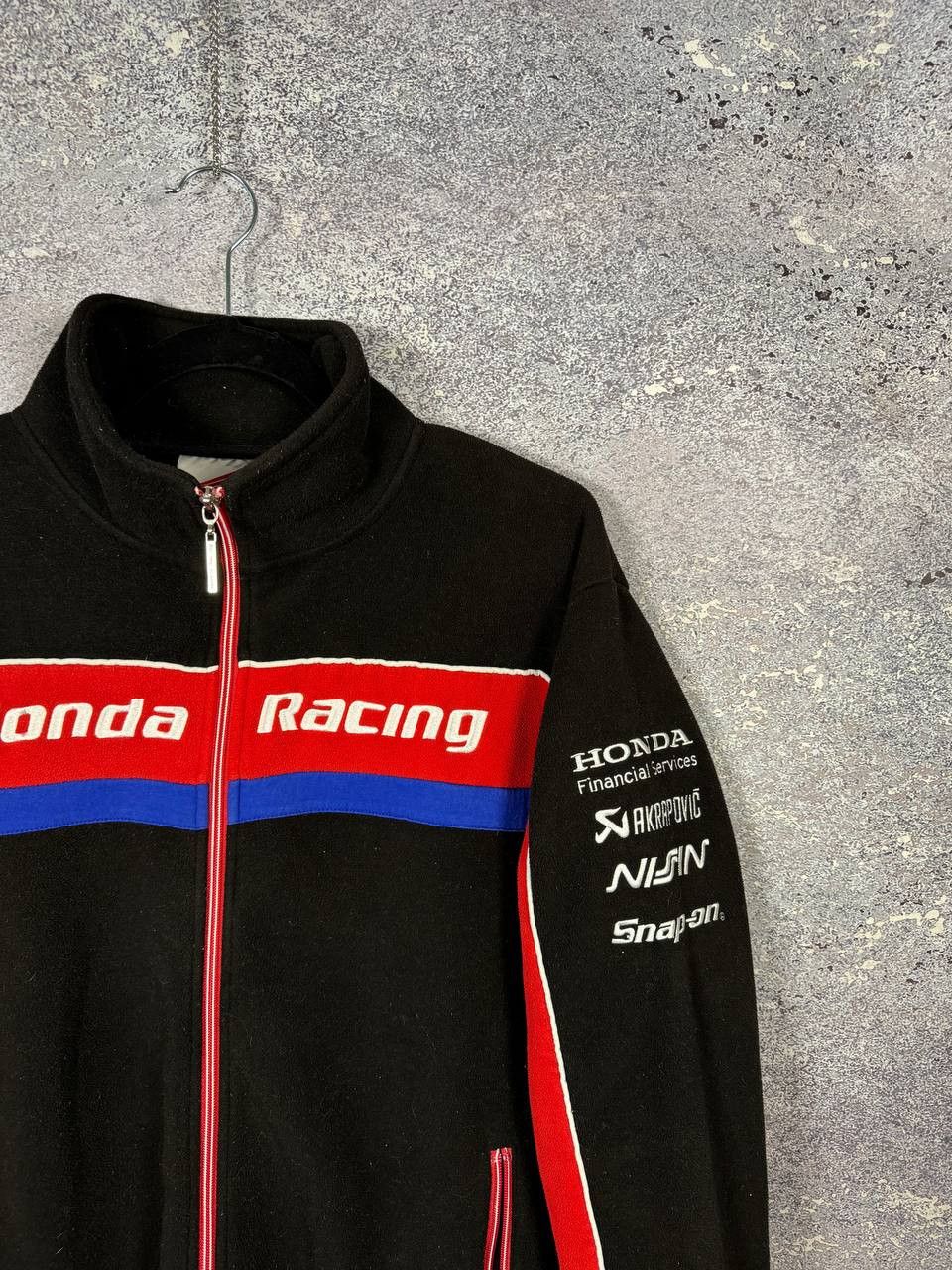 Formula 1 × Honda Honda Fleece Jacket Zip Clinton Castrol Nissin Akrapovich Size US S / EU 44-46 / 1 - 2 Thumbnail