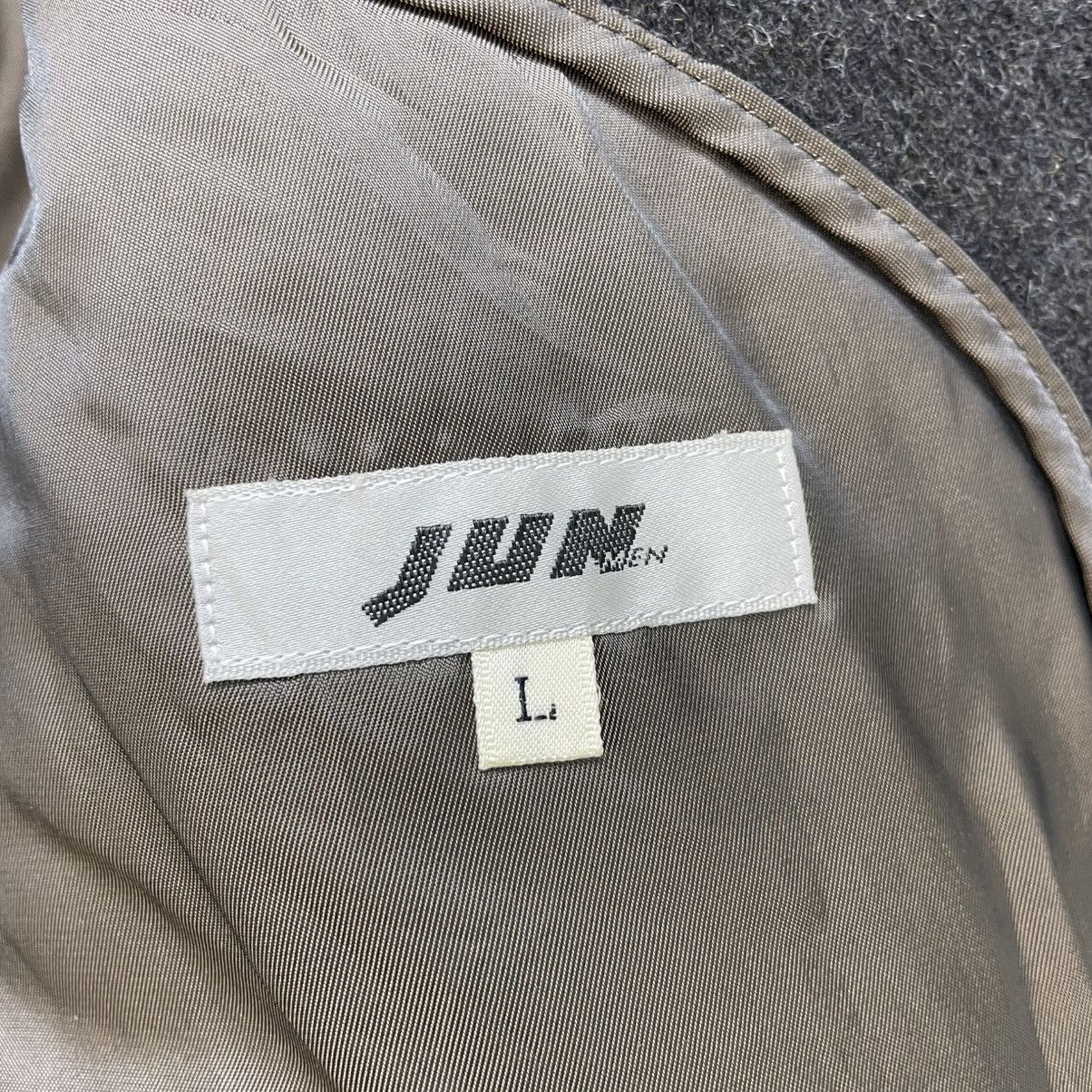 Autumn Cashmere 💥Vintage Japanese Designer JunMen OverCoat Double Breast Size US L / EU 52-54 / 3 - 5 Thumbnail