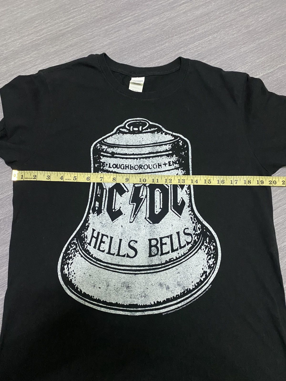 Band Tees AC DC Rock And Roll Hells Bells Song Band Shirt Size US M / EU 48-50 / 2 - 9 Thumbnail