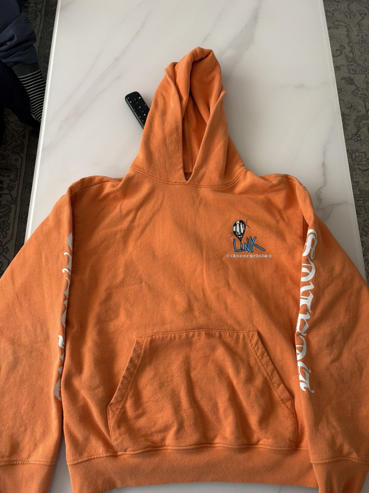 Chrome Hearts Chrome matty boy orange large hoodie Size US L / EU 52-54 / 3 - 1 Thumbnail