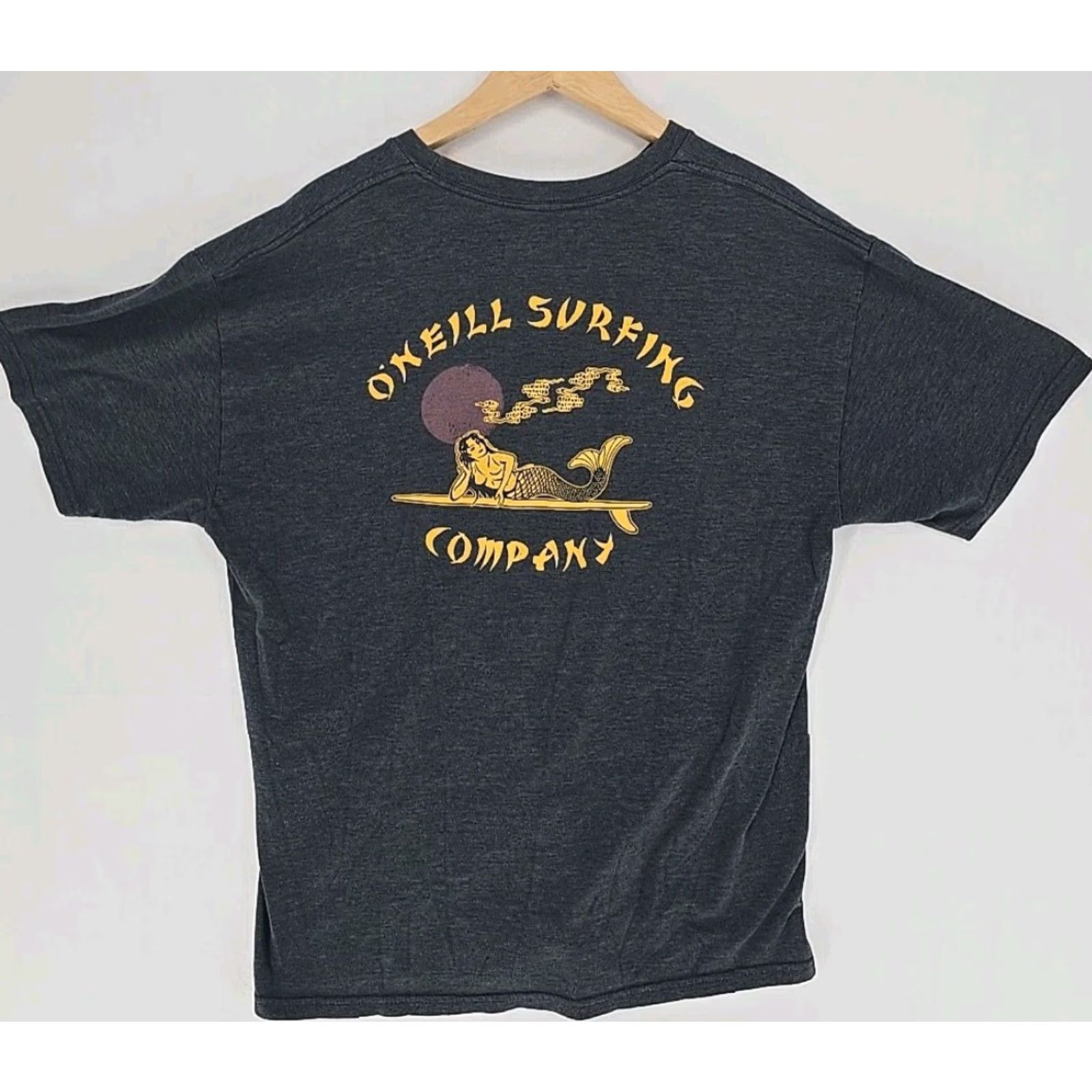 O'Neill O'Neill Graphic Stretch T-Shirt Mens XL Black Crew Neck Short Sleeve Size US XL / EU 56 / 4 - 6 Thumbnail