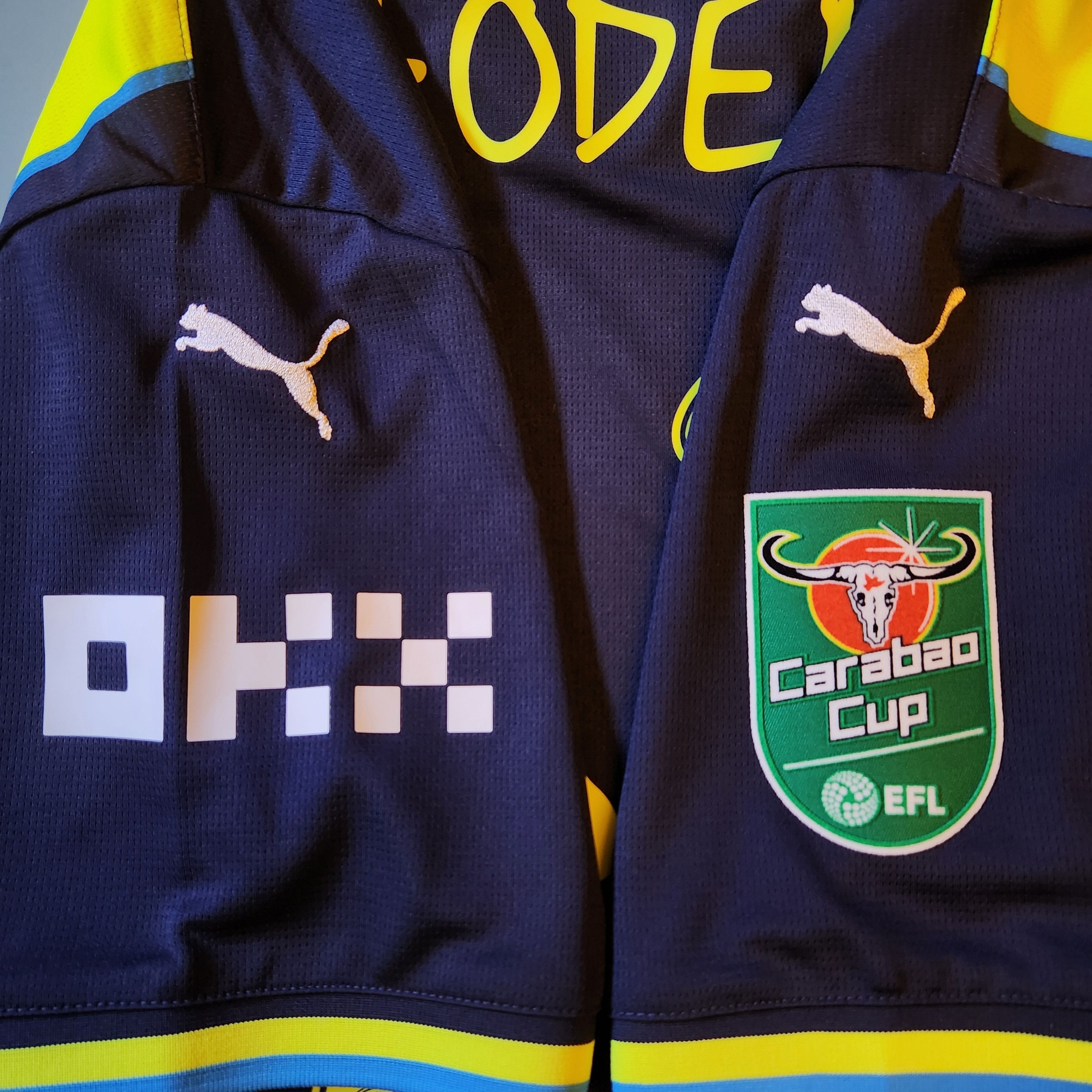Puma Authentic Manchester City FODEN 2024-2025 24/25 Away Carabao Size US M / EU 48-50 / 2 - 9 Thumbnail