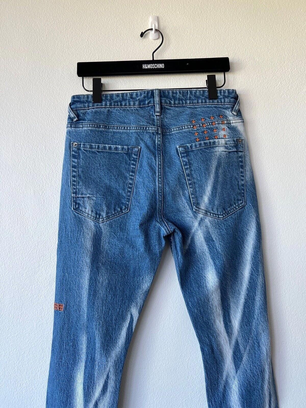 Ksubi new Ksubi mens denim jean 32 Van Winkle blue trashed kaos Size US 32 / EU 48 - 6 Thumbnail