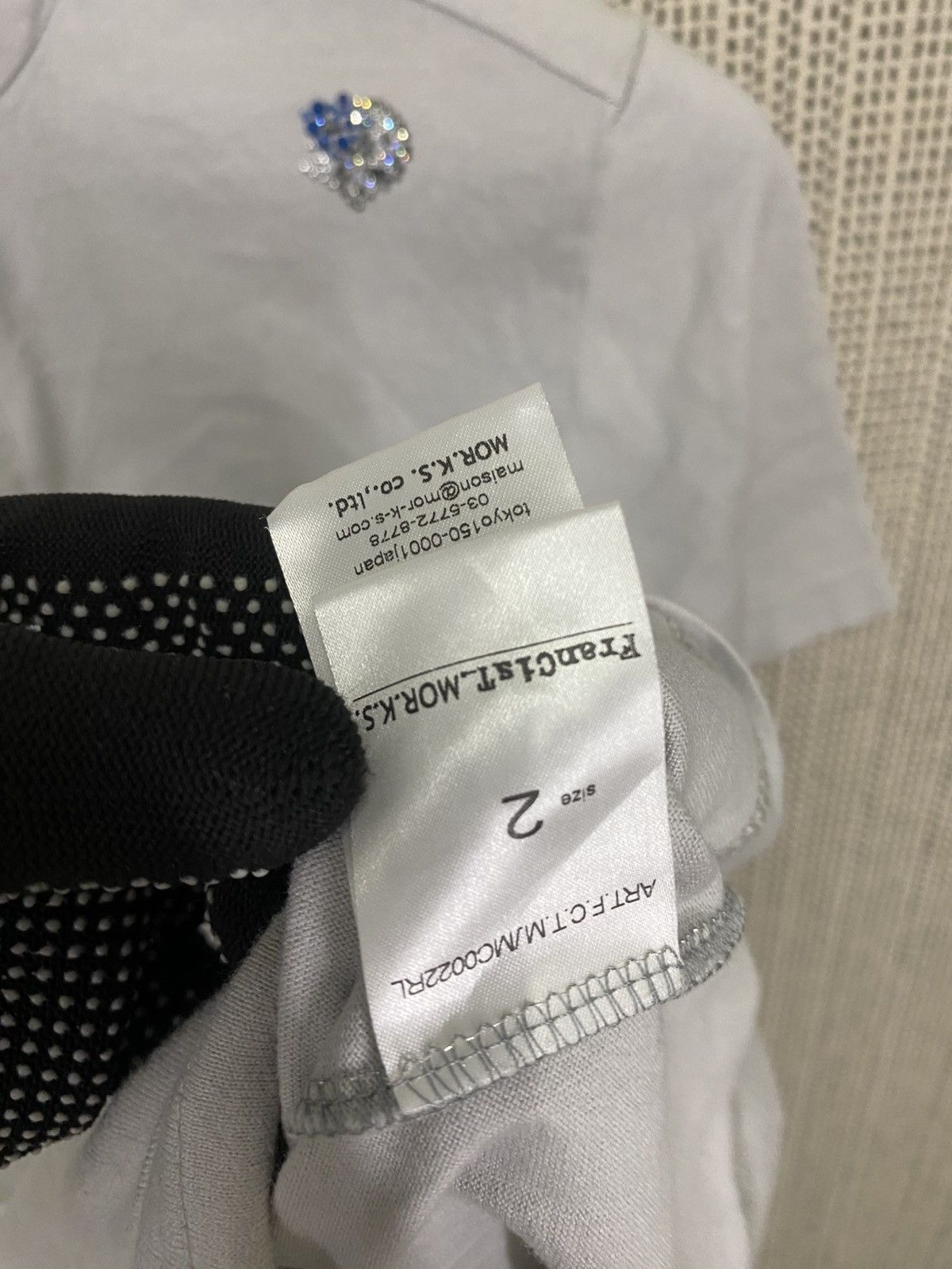 Designer × FranCisT MOR.K.S × Japanese Brand Franci.s.T.MOR.K.S skull spellout tshirt very rare Size M / US 6-8 / IT 42-44 - 10 Thumbnail