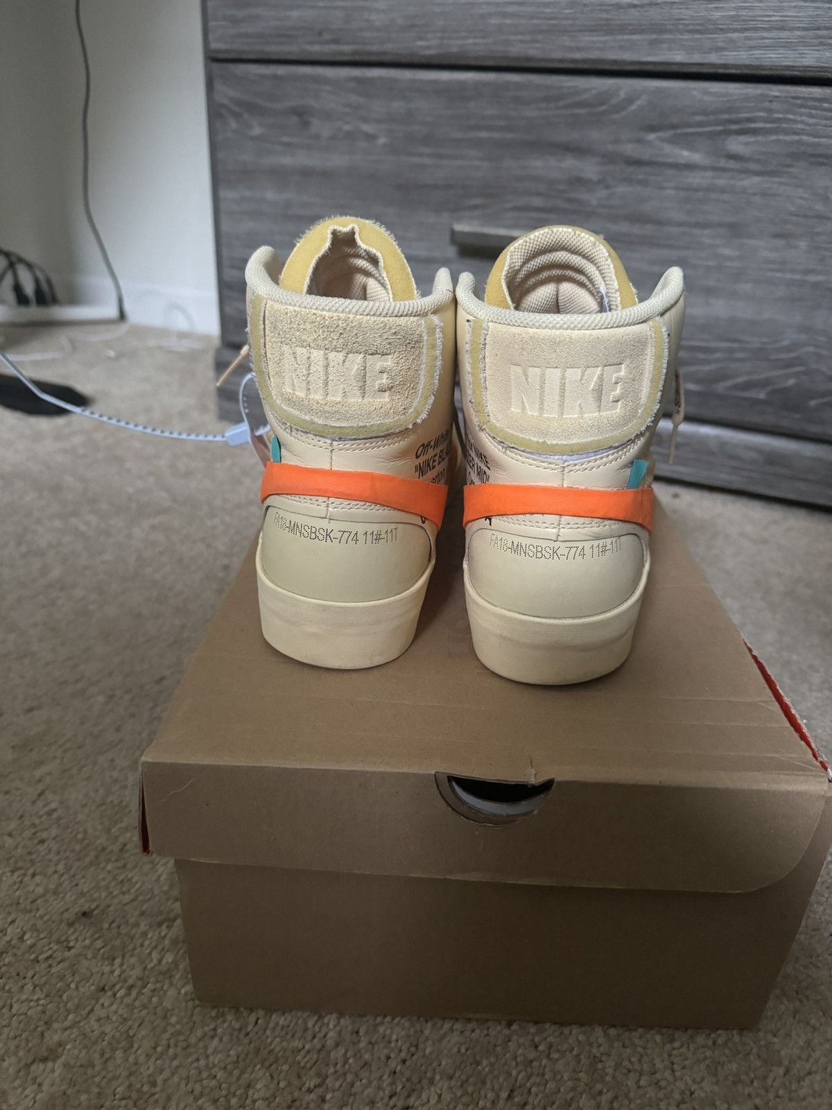Off-White Off-White x Blazer Mid ‘All Hallows Eve’ Size US 11 / EU 44 - 9 Thumbnail