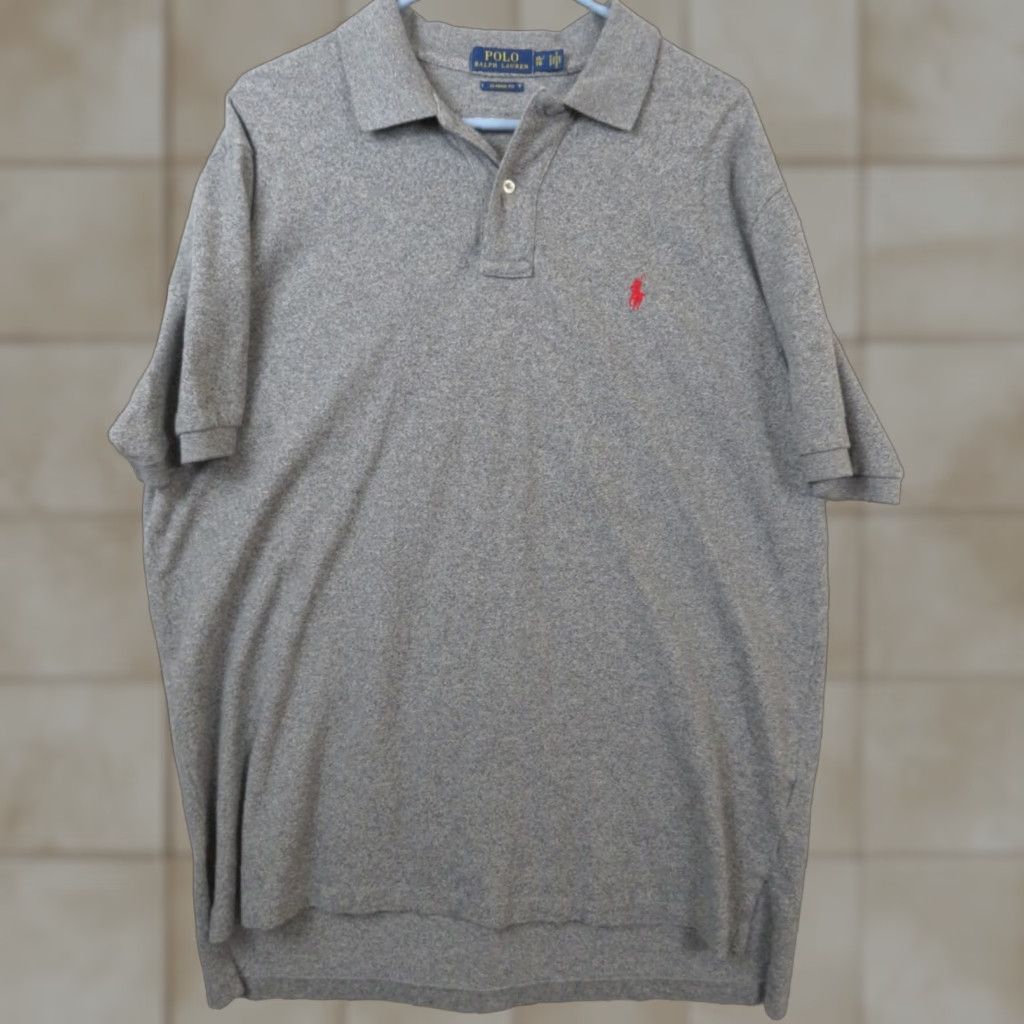 Polo Ralph Lauren Polo Ralph Lauren Shirt Mens XL Short Sleeve Golf Classic Fit Heather Red Pony Size US XL / EU 56 / 4 - 1 Thumbnail
