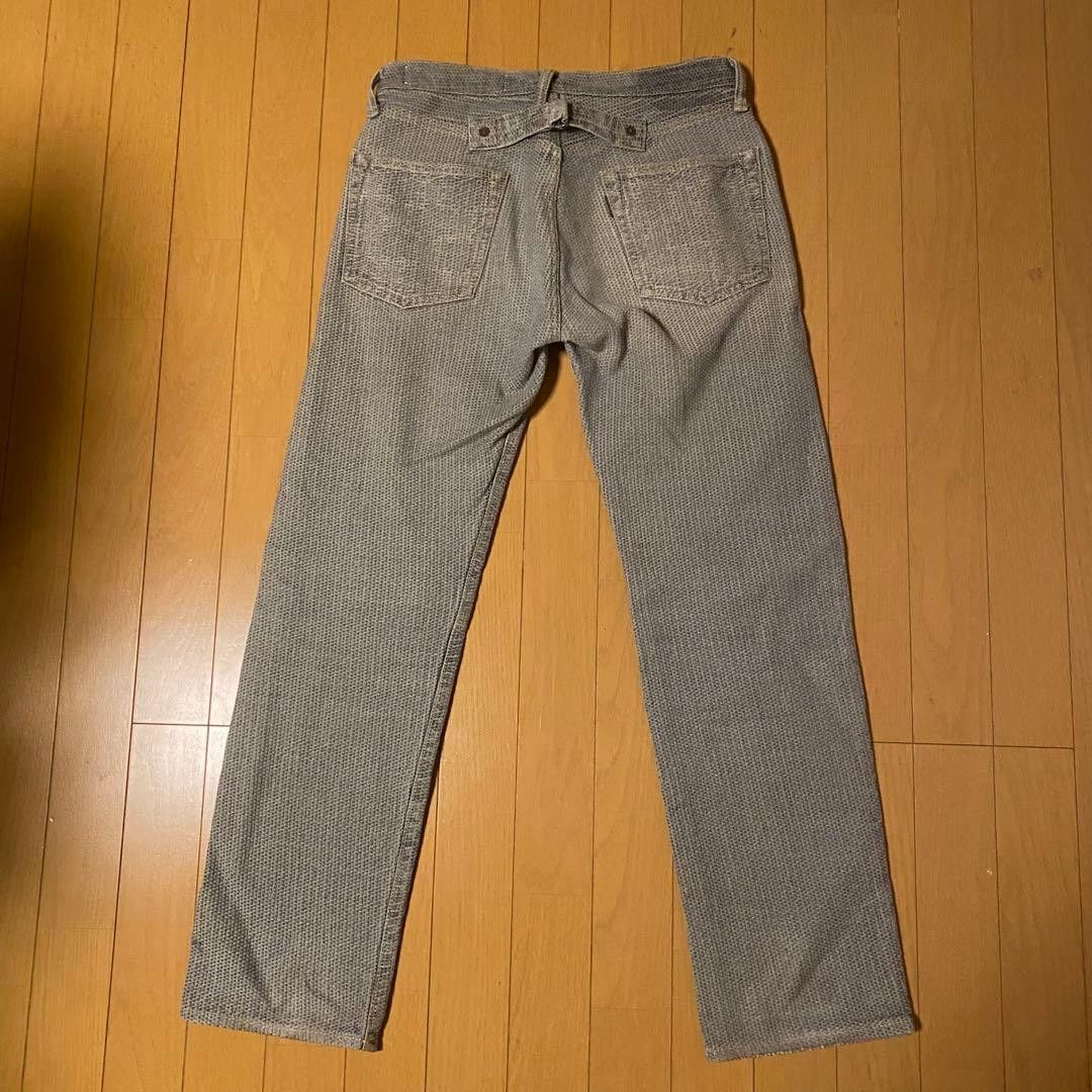 KAPITAL Century Denim Sashiko Pants Light Blue 32