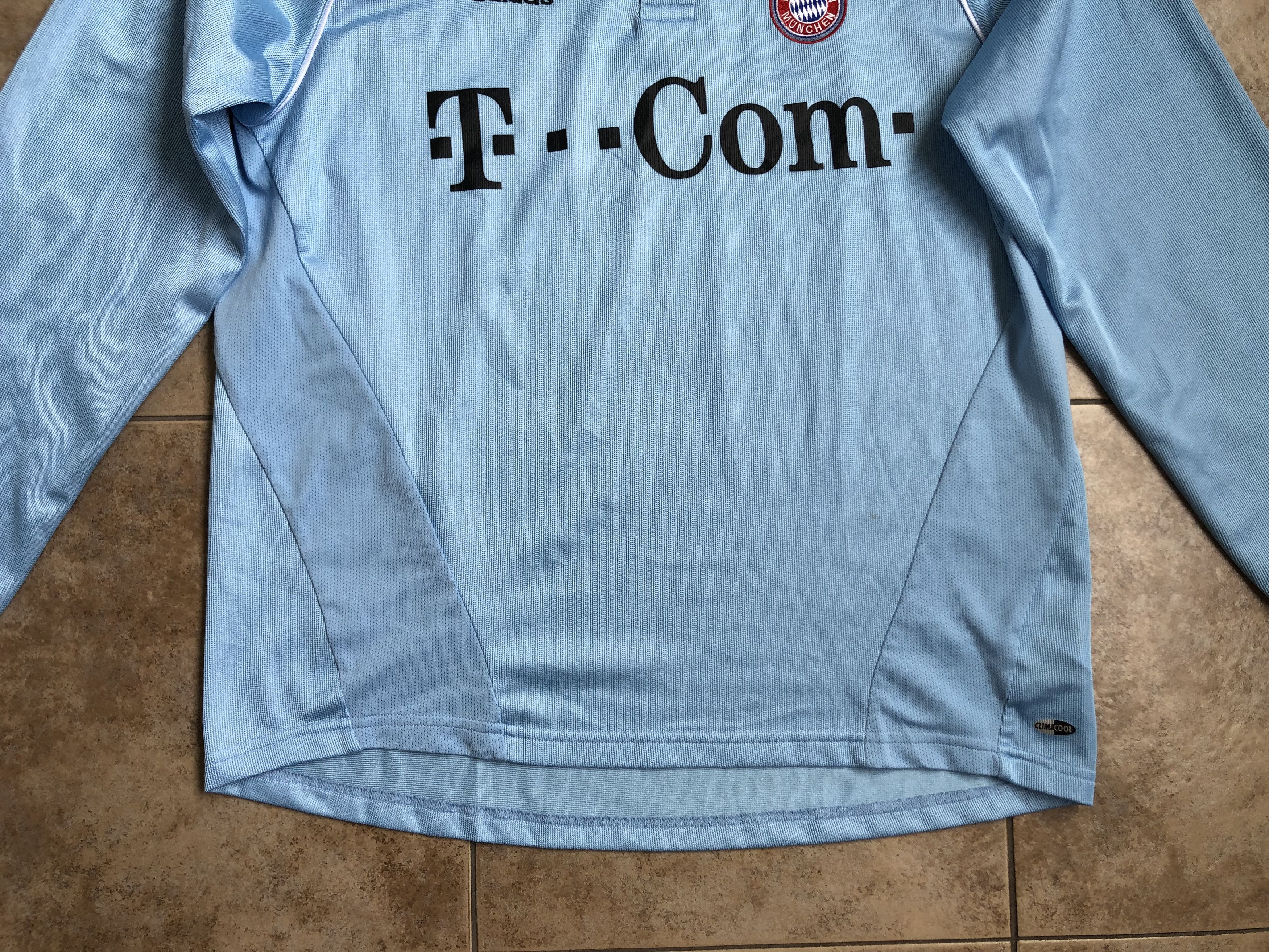 Adidas Bayern Munich Goalkeeper Football Shirt 2005-2006 Size M Size US M / EU 48-50 / 2 - 2 Thumbnail