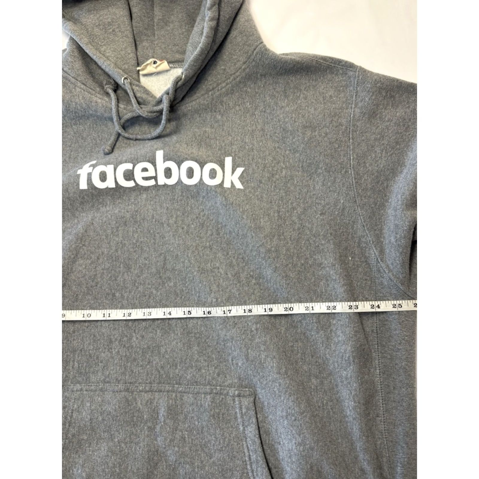 Vintage VINTAGE Facebook Pro Weave Hoodie Sweatshirt Mens XL Gray MV Sport Pullover Y2K Graphic Print Size US XL / EU 56 / 4 - 4 Thumbnail