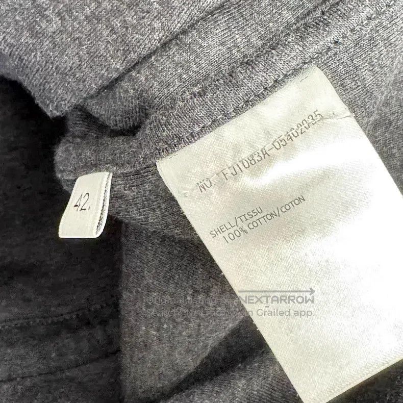 Thom Browne Thom Browne Grey Striped Windbreaker Jacket Size US XS / EU 42 / 0 - 5 Thumbnail