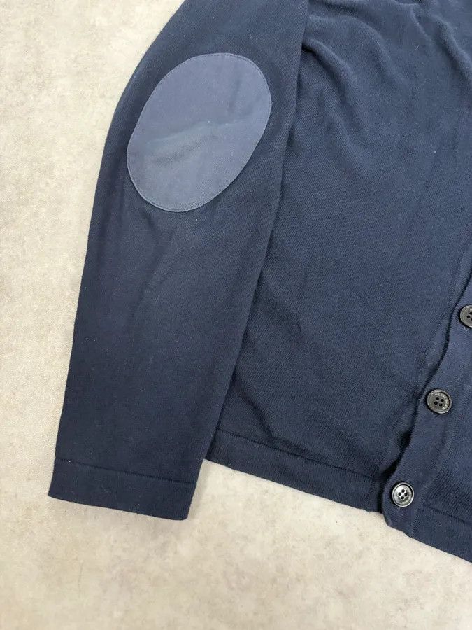 Pierre Balmain 2000s Pierre Balmain Navy Patch Wool Cardigan Size US M / EU 48-50 / 2 - 8 Thumbnail
