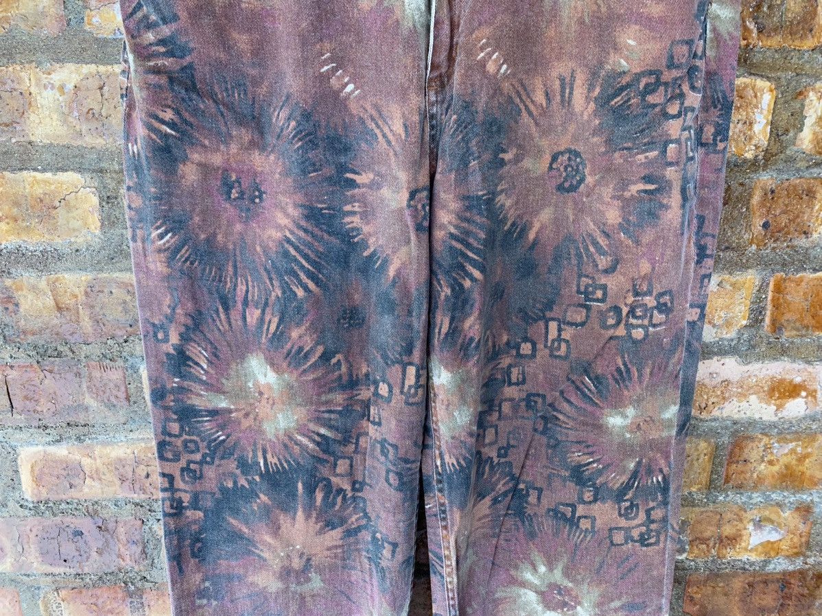 Japanese Brand 90s Chico Firework floral art print Size US 33 - 4 Thumbnail
