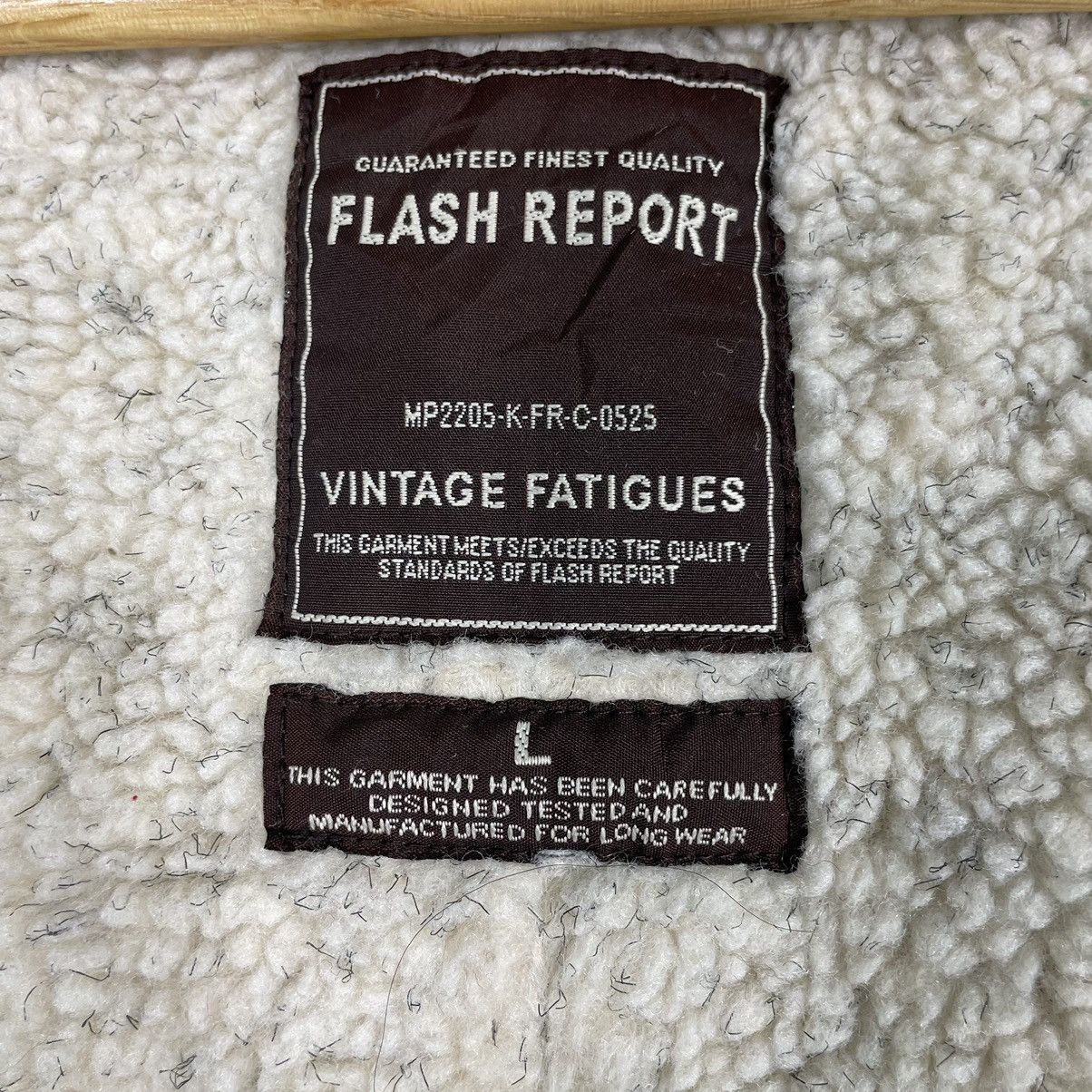 Designer × Japanese Brand × Native 💥FATIGUES FLASH REPORT NATIVE SHERPA JACKET Size US M / EU 48-50 / 2 - 16 Thumbnail