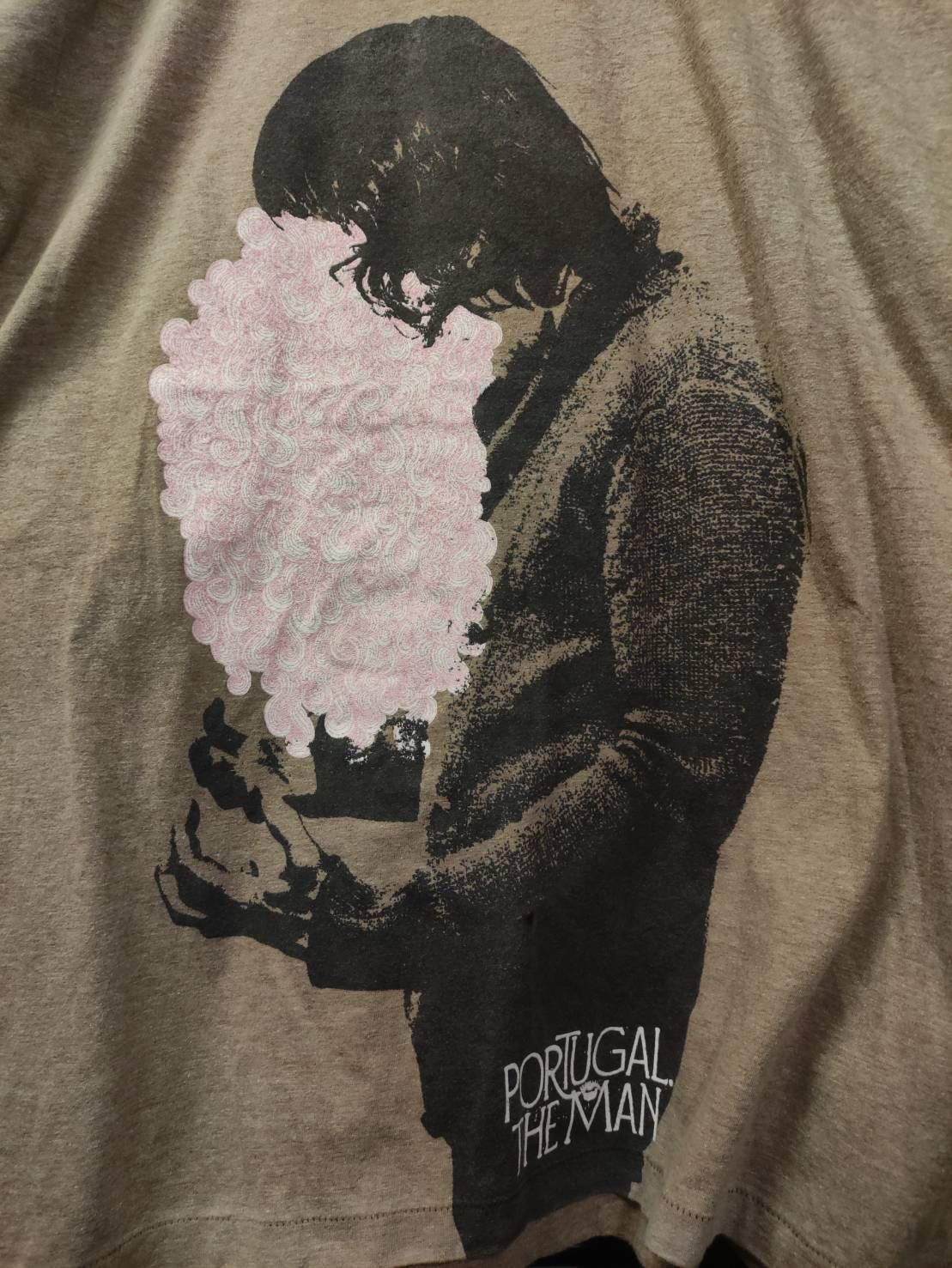 Band Tees Vtg 00's Portugal. The Man Band Made in USA T-Shirt Size US XL / EU 56 / 4 - 2 Thumbnail