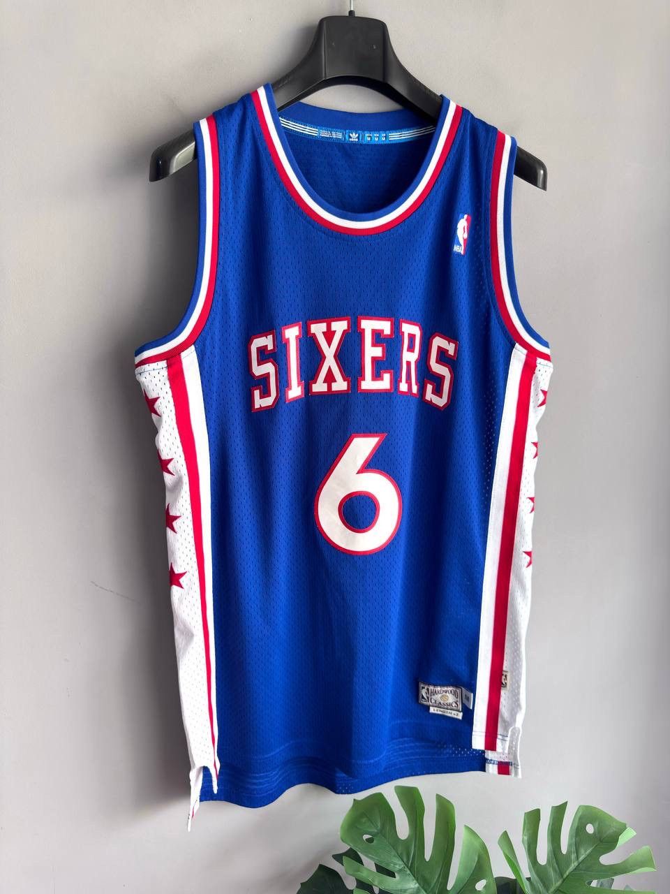 Adidas Adidas Philadelphia 76ers NBA Basketball Jersey #6 ERVING, M Size US M / EU 48-50 / 2 - 2 Thumbnail