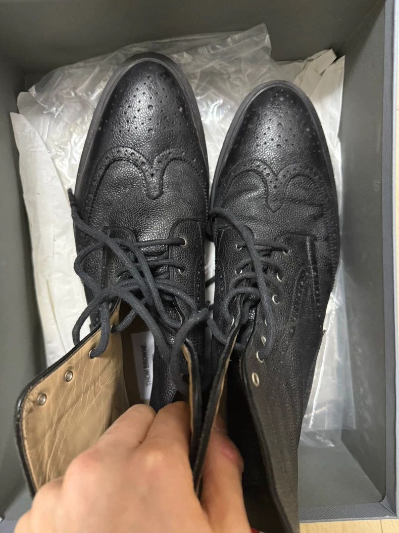 Thom Browne Thom Browne Black rubber sole boots Size US 11 / EU 44 - 4 Thumbnail