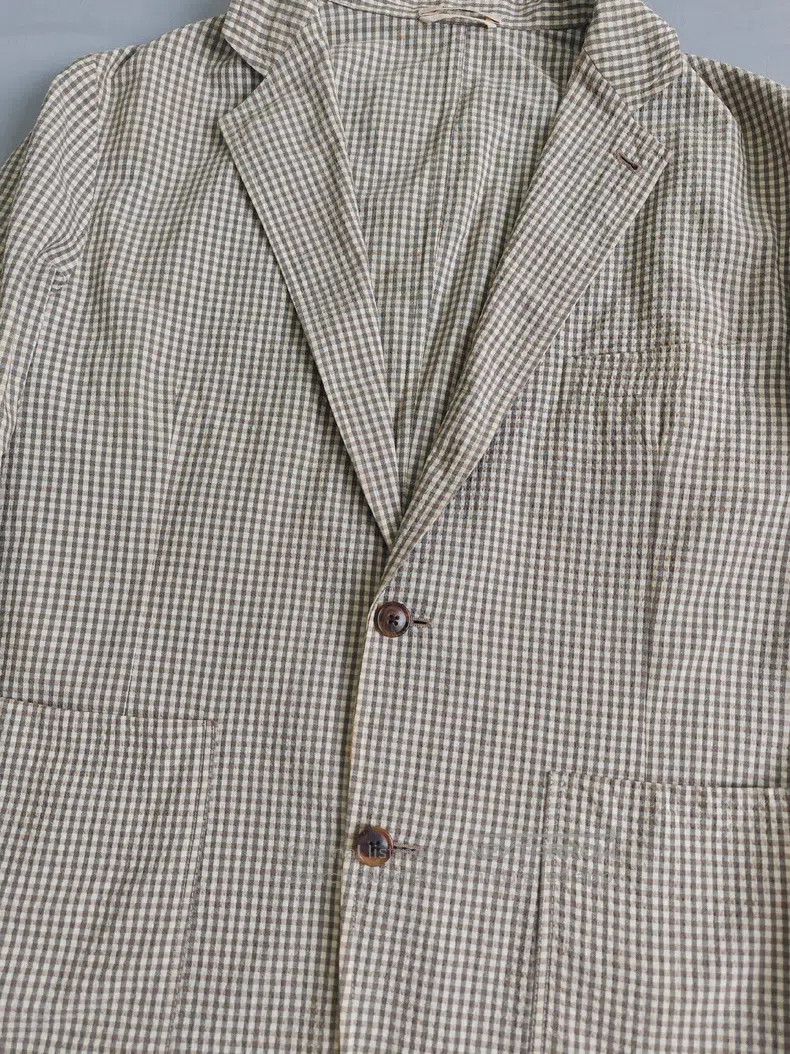 Hermes Hermes Casual Tweed Jacket, 58% Wool + 37% Cotton, Small C Size 50R - 7 Thumbnail