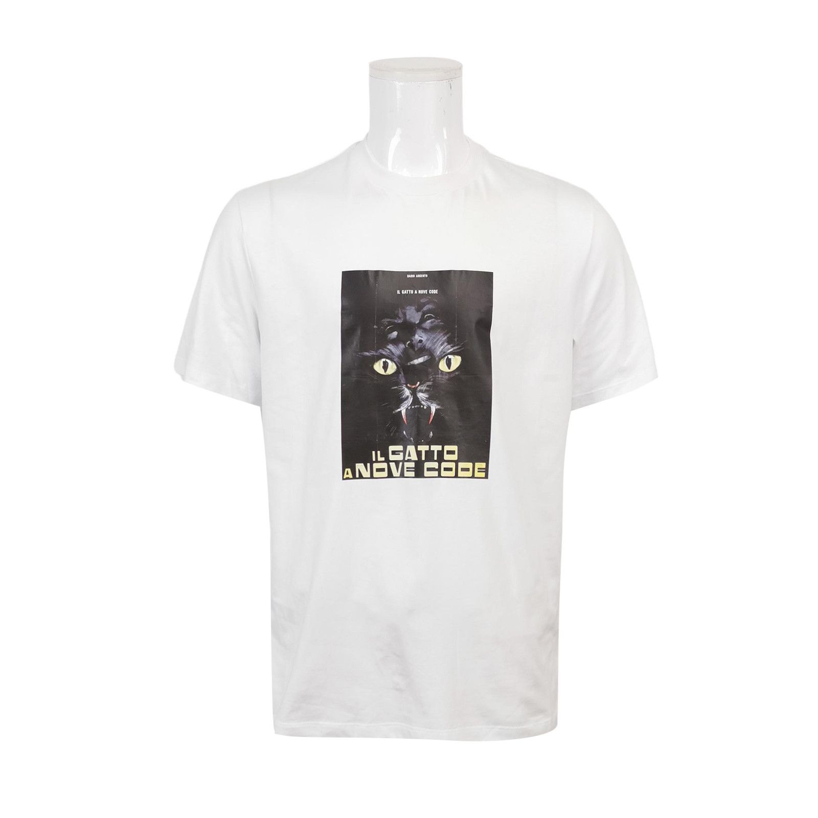 MSGM MSGM x Dario Argento Cat Graphic T-Shirt M Size US M / EU 48-50 / 2 - 1 Thumbnail