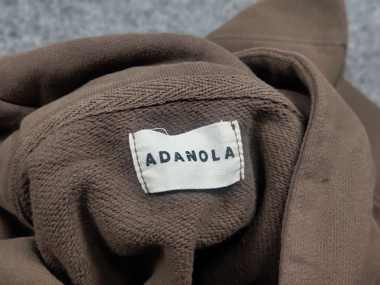 Other ADA Adanola performance Design Logo Brown Oversized Hoodie Size M / US 6-8 / IT 42-44 - 13 Thumbnail