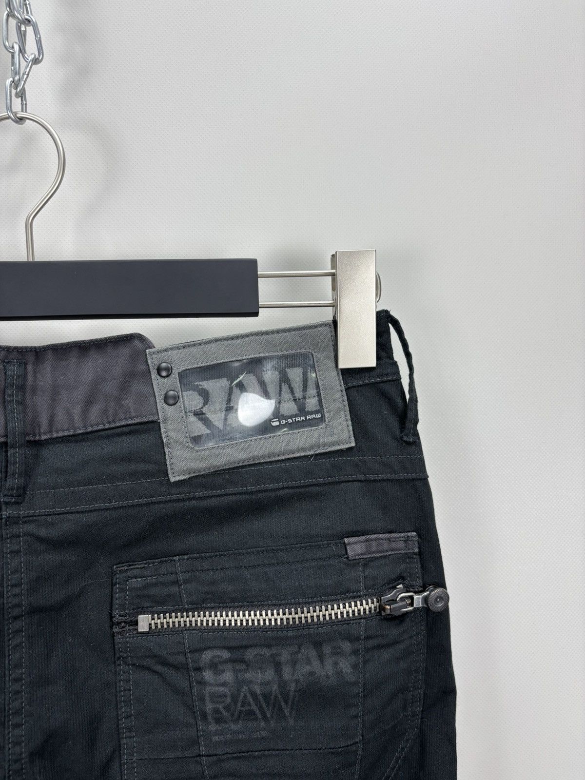 G-Star Womens cargo skirt Y2k G Star Raw Size 26 Color Black Size 25" / US 0 / IT 36 - 7 Thumbnail