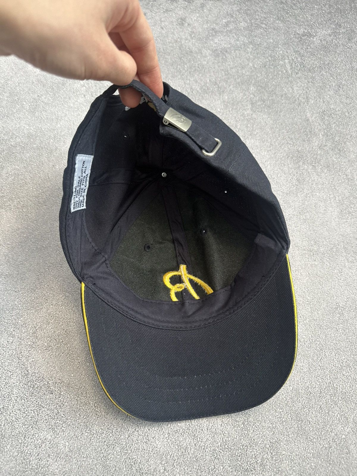 Breitling Vintage Breitling Baseball Cap Hat Size ONE SIZE - 3 Thumbnail