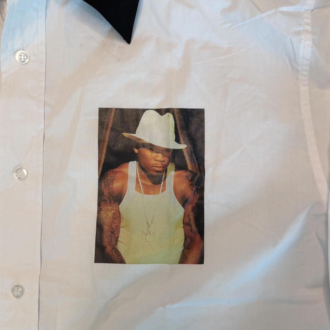 Other Men's white black Shirts Size US 28 / EU 44 - 4 Thumbnail