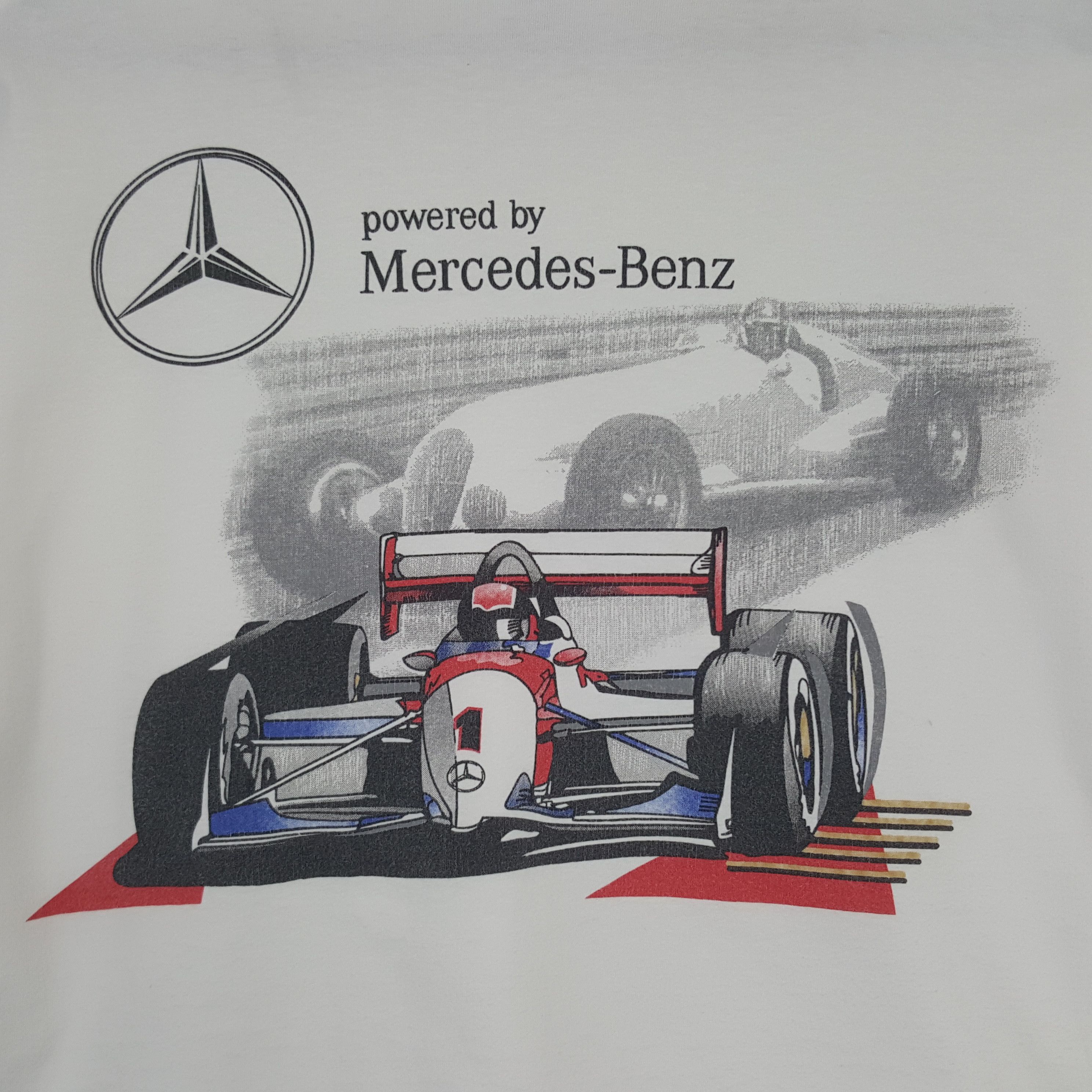 Mercedes-Benz × Vintage Vintage Mercedes Benz Racing Car Tshirt Size US L / EU 52-54 / 3 - 2 Thumbnail