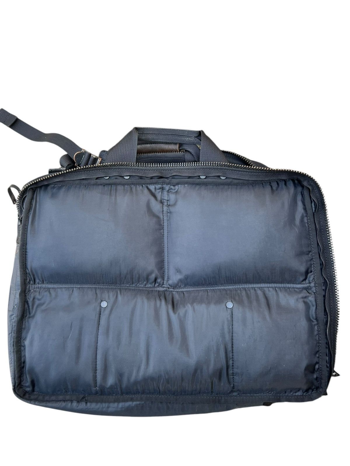 Porter Vintage Luggage Label Yoshida Distress 3 Way Backpack Size ONE SIZE - 24 Thumbnail