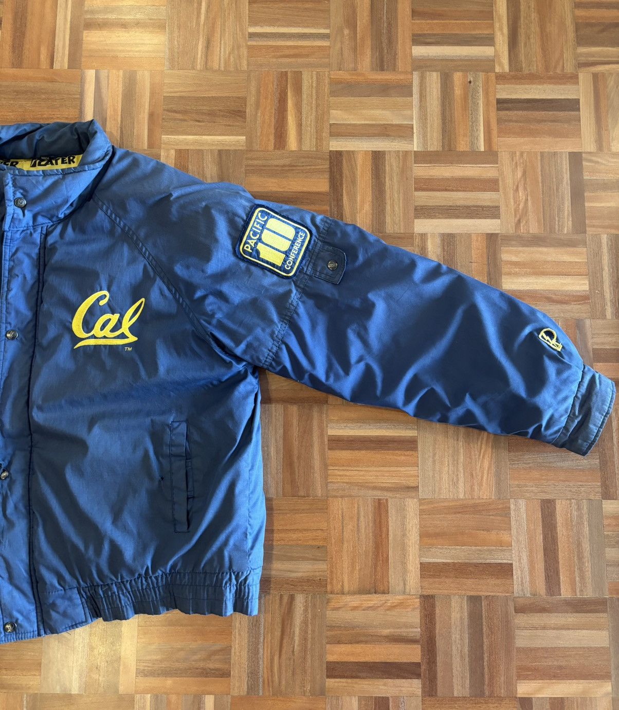 Pro Player Vintage Cal Berkeley Pro Player Puffer Jacket Size US L / EU 52-54 / 3 - 5 Thumbnail