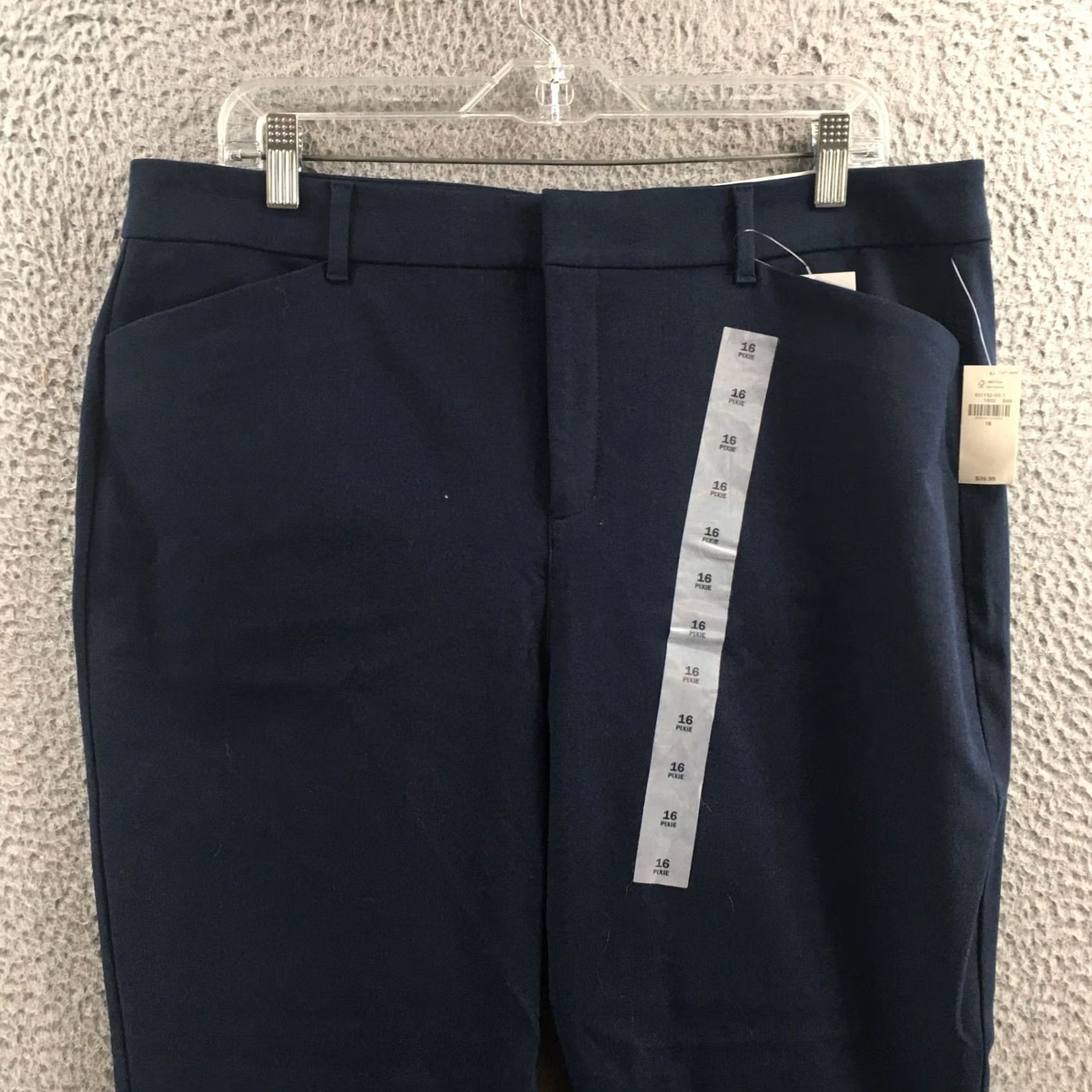 Old Navy Old Navy Dress Pants Womens 16 Blue High Rise Tapered Zip New Dress Pants Women 16 Blue High Rise Tapered Size 38" / US 16 / IT 52 - 2 Thumbnail