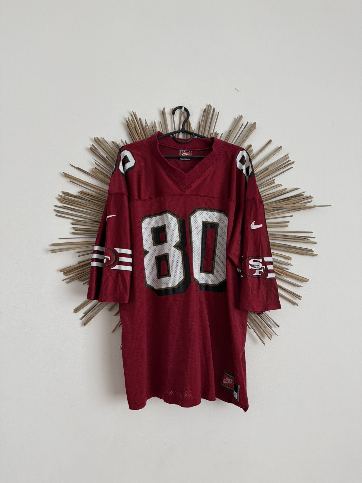 Nike San Francisco 49ers Jerry Rice Vintage 90’s Nike Jersey NFL Size US L / EU 52-54 / 3 - 1 Thumbnail