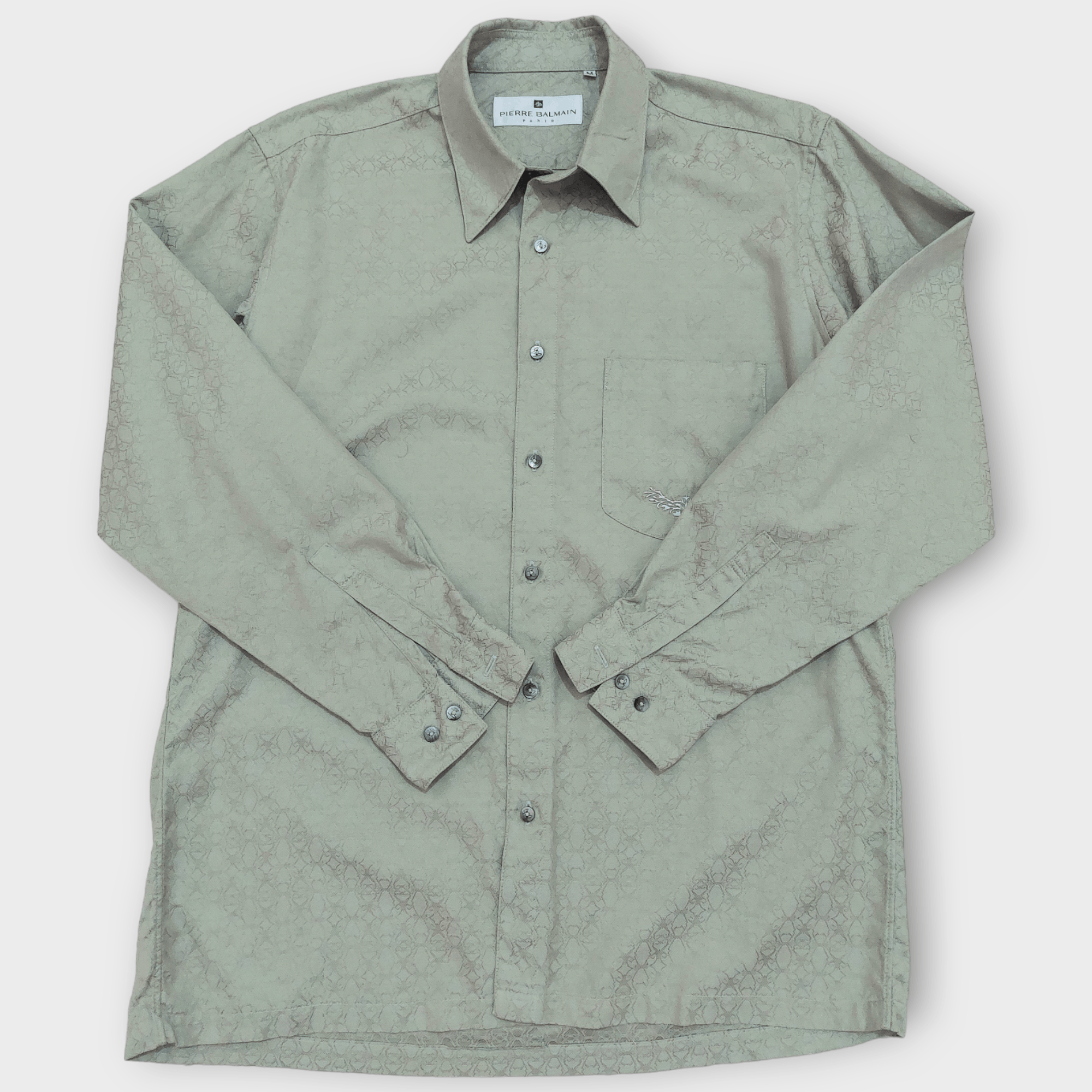 Pierre Balmain Pierre Balmain Decorated Long Sleeve T-Shirt Size US M / EU 48-50 / 2 - 3 Thumbnail