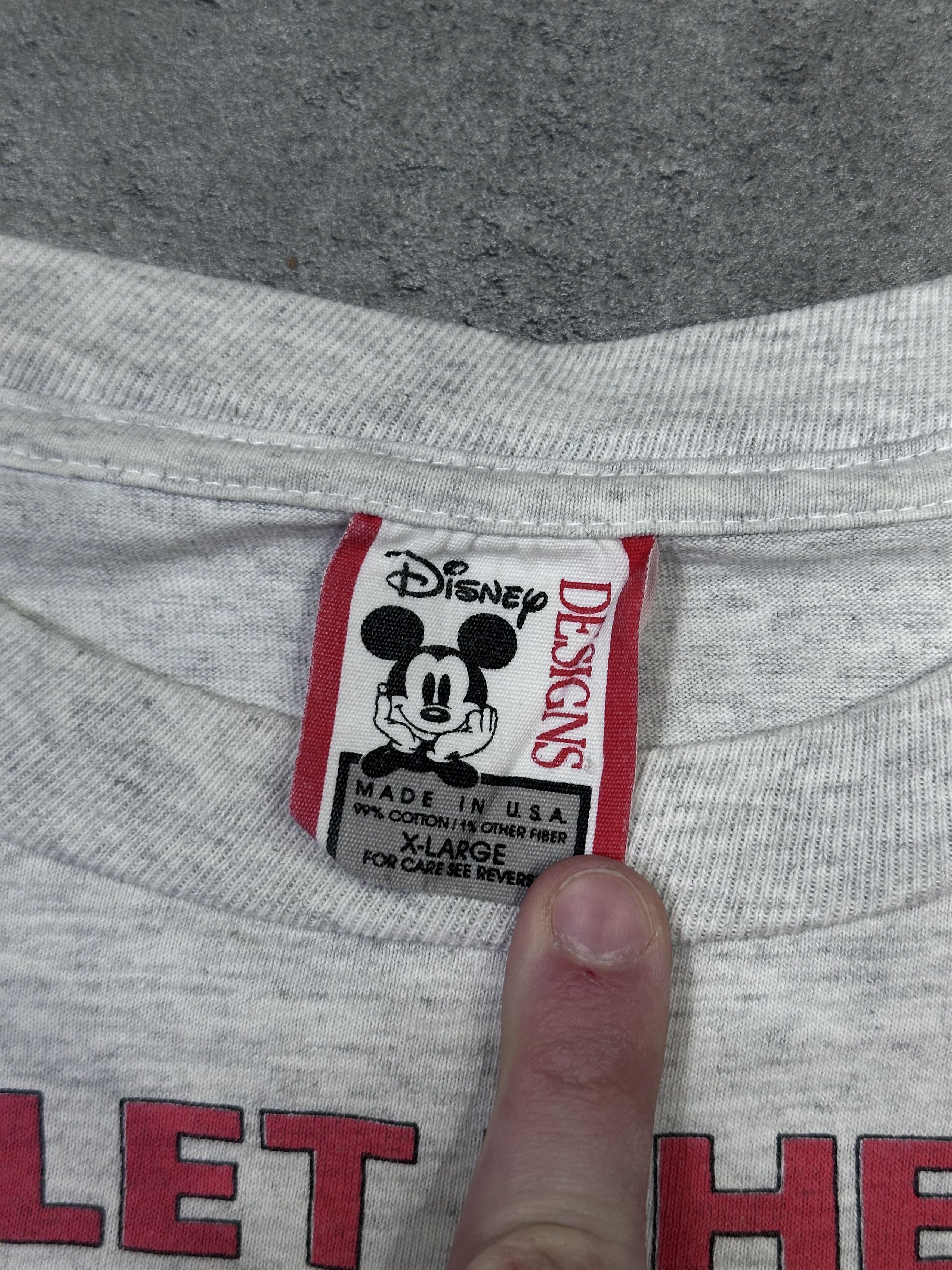 Disney Let the good times roll mickey mouse vintage tshirt Size US XL / EU 56 / 4 - 4 Thumbnail