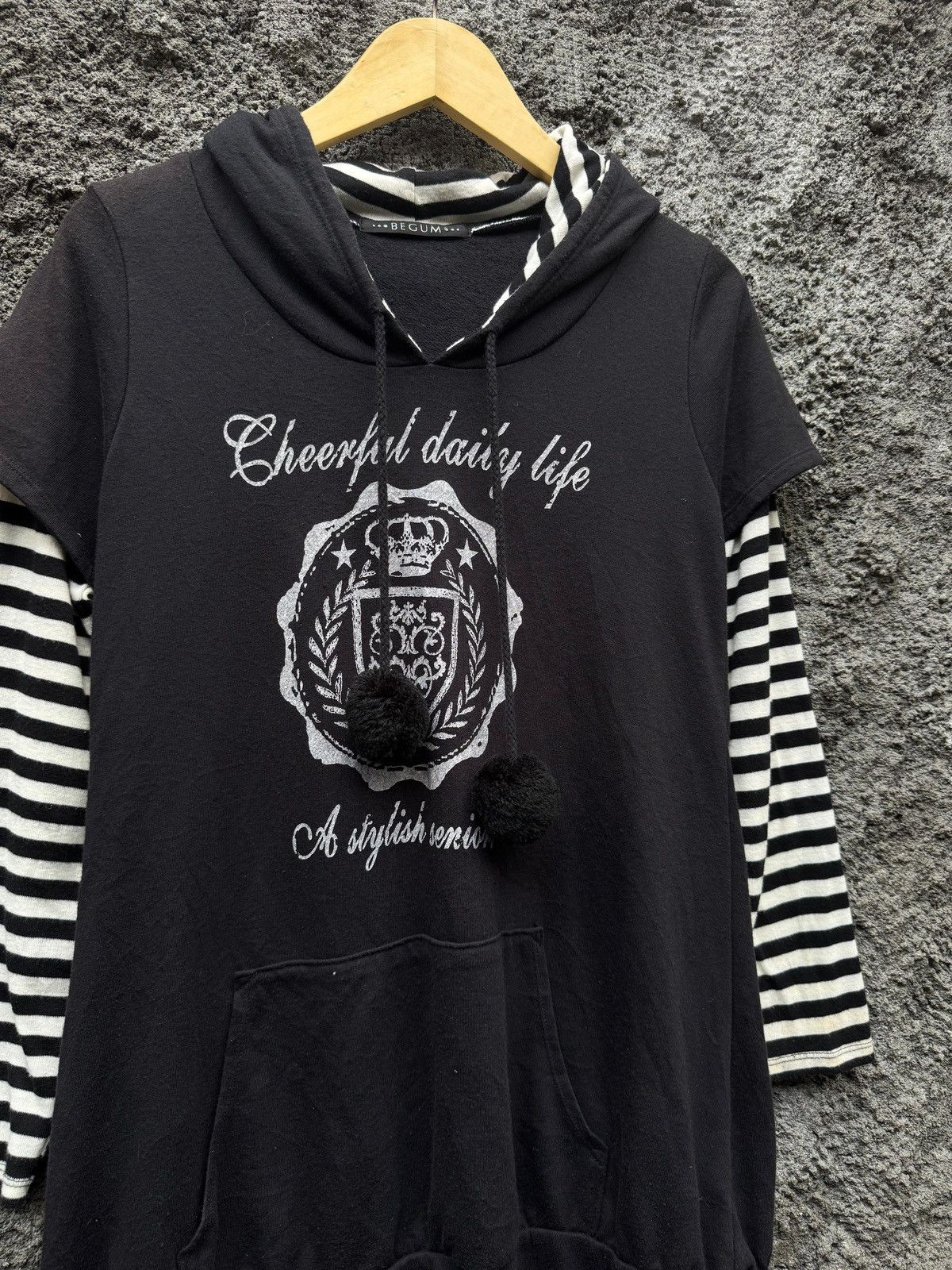 Hysteric Glamour × If Six Was Nine × Japanese Brand Y2k Begum Double layer ifsixwasnine hoodie Size L / US 10 / IT 46 - 2 Thumbnail