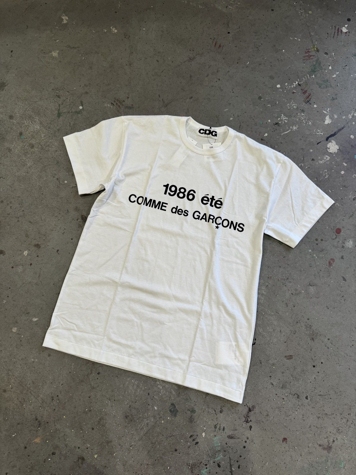 Cdg 1986 Ete Comme Des Garcons T Shirt Price Original Comme